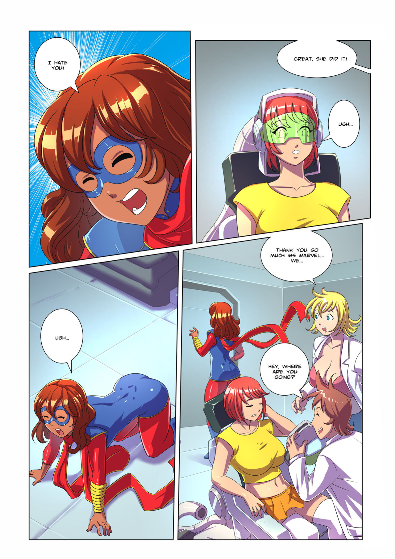 (Bokuman) Virtual Nightmare (Ms Marvel) -COMPLETE-