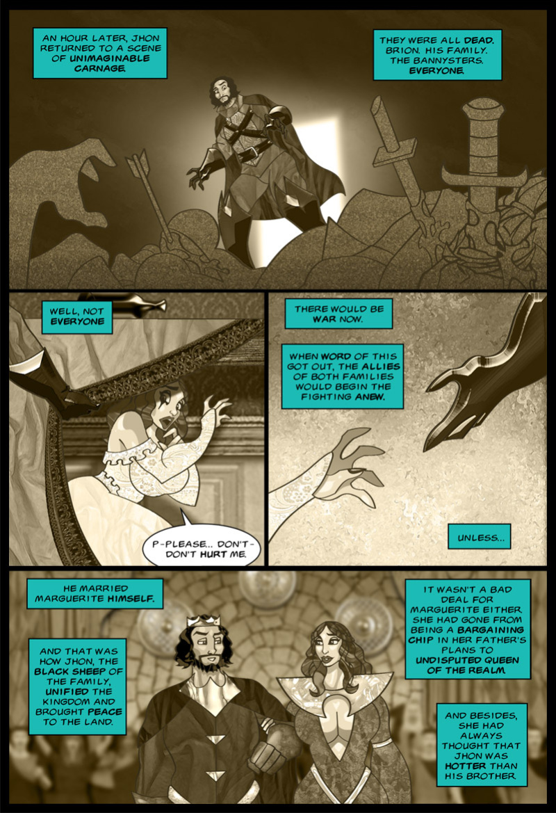 The Savage Sword of Sharona: 3 Throne of Games