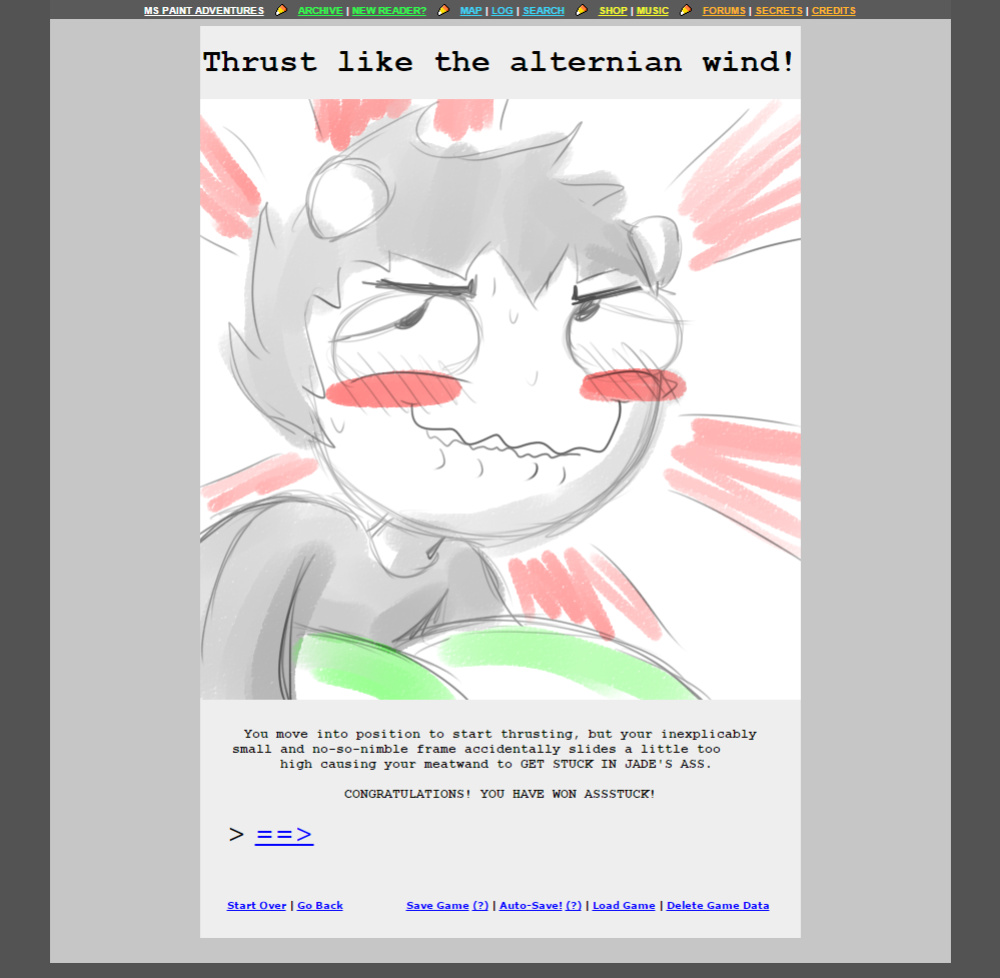 Assstuck, by Snax