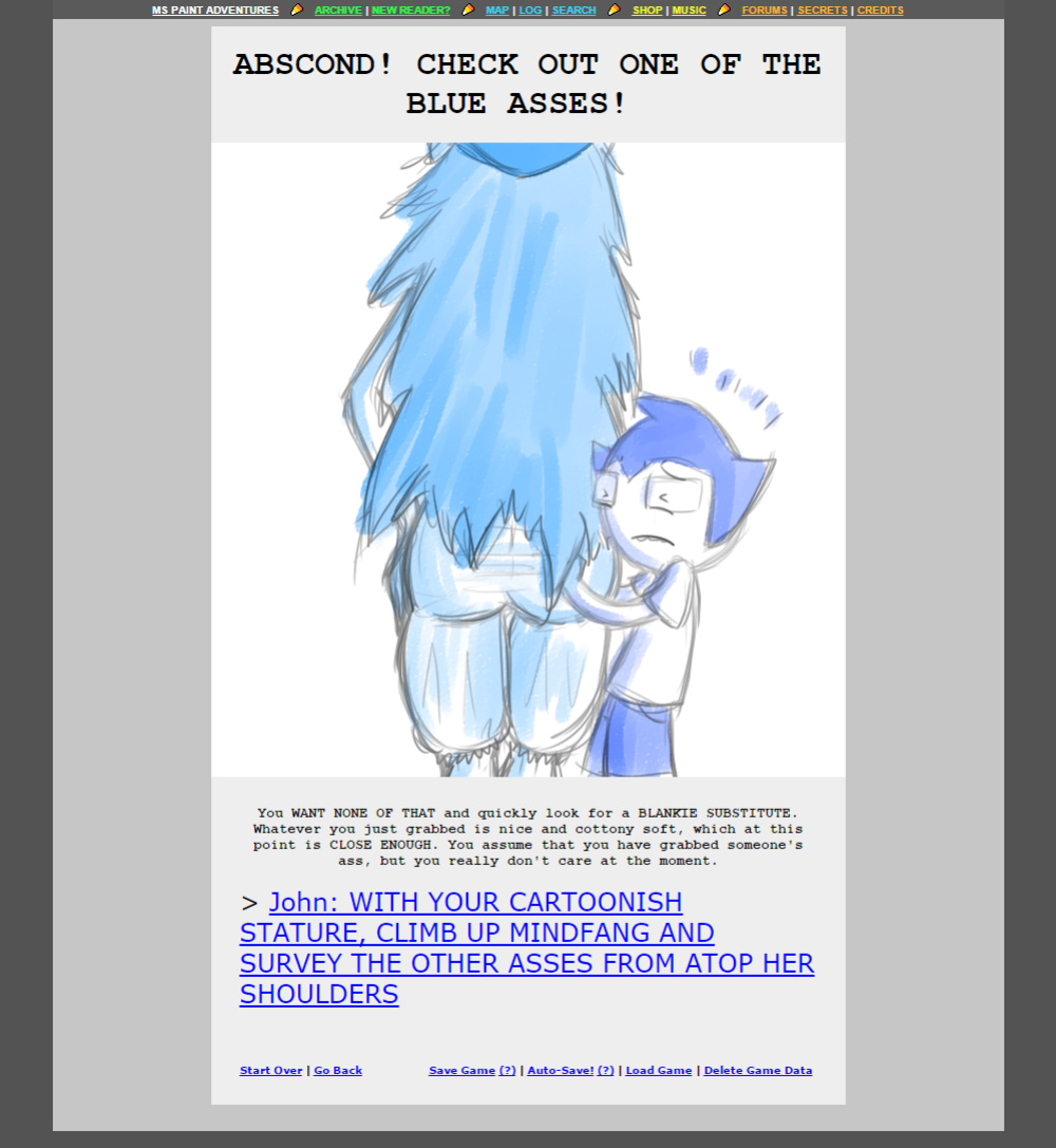 Assstuck, by Snax