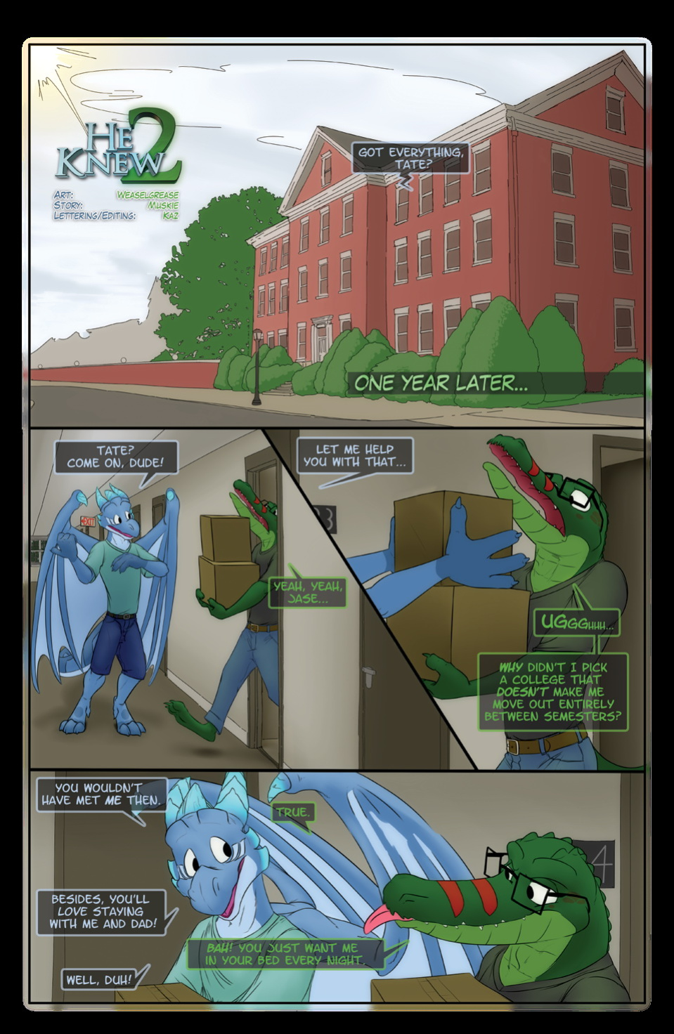 [Dragon's Hoard (Muskie, Weaselgrease)] He Knew 2