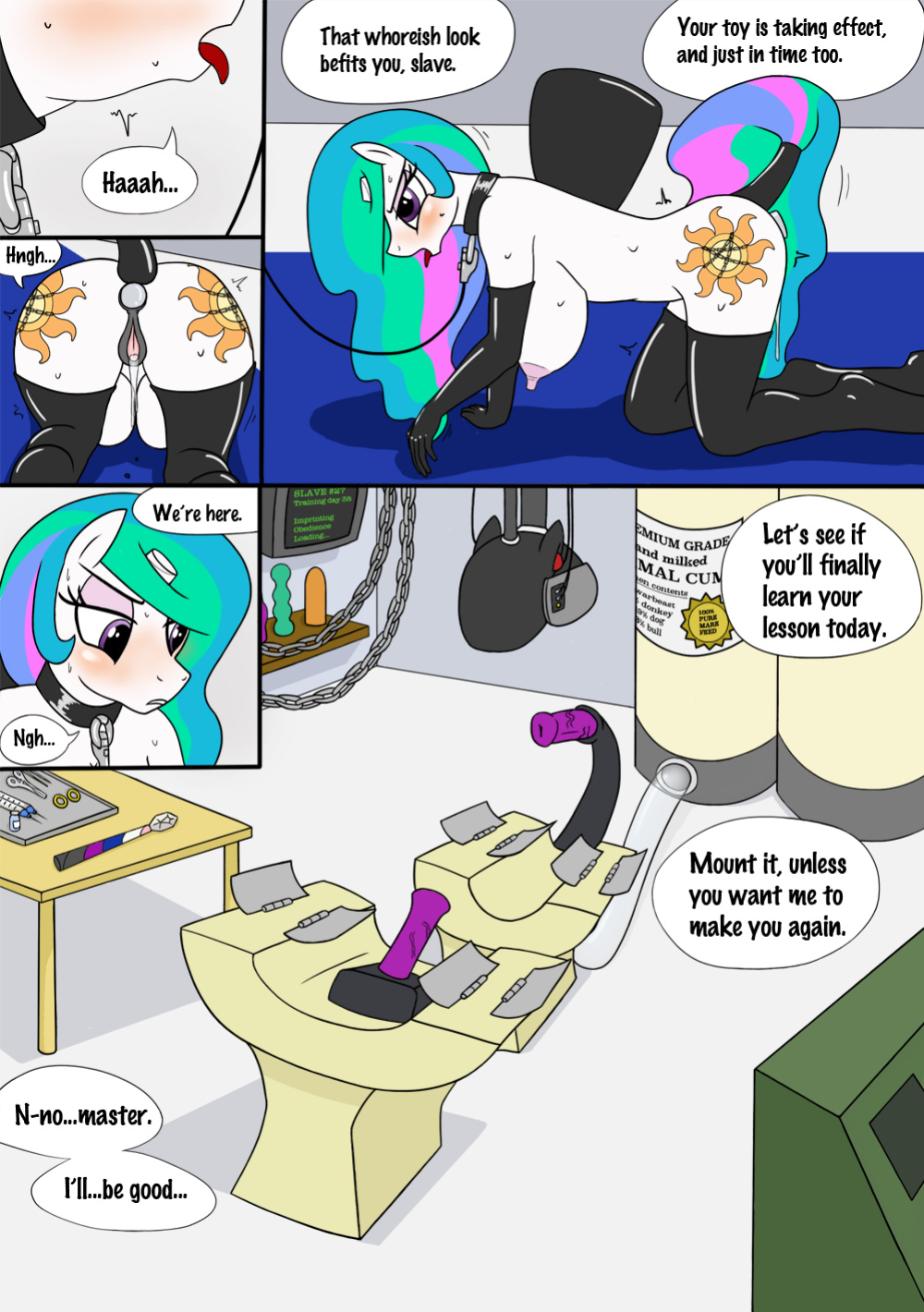 [Ponkpank] Breaking of the Sun 1 - The Teacher's Pet (My Little Pony: Friendship is Magic)