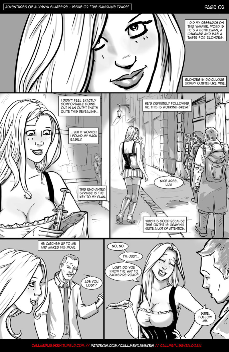 [CallMePlisskin] Adventures of Alynnya Slatefire - Issue 02 - COMPLETE