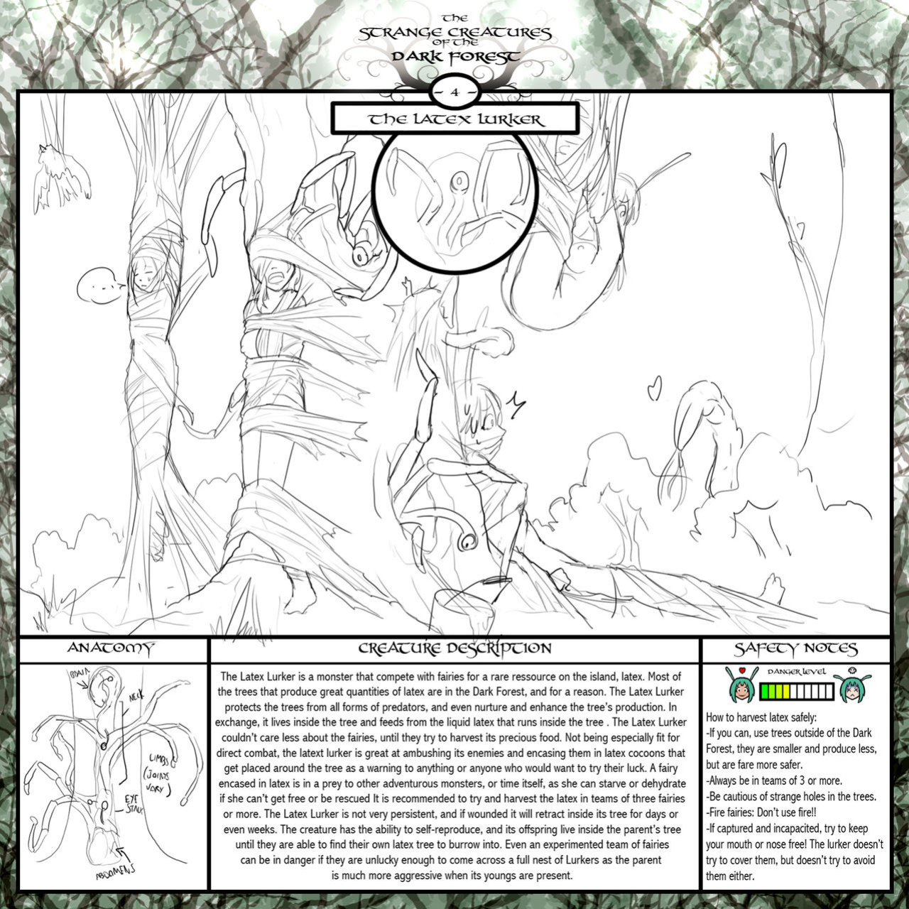 [Bobbydando] Fairies vs Tentacles Bonus Art Year 1