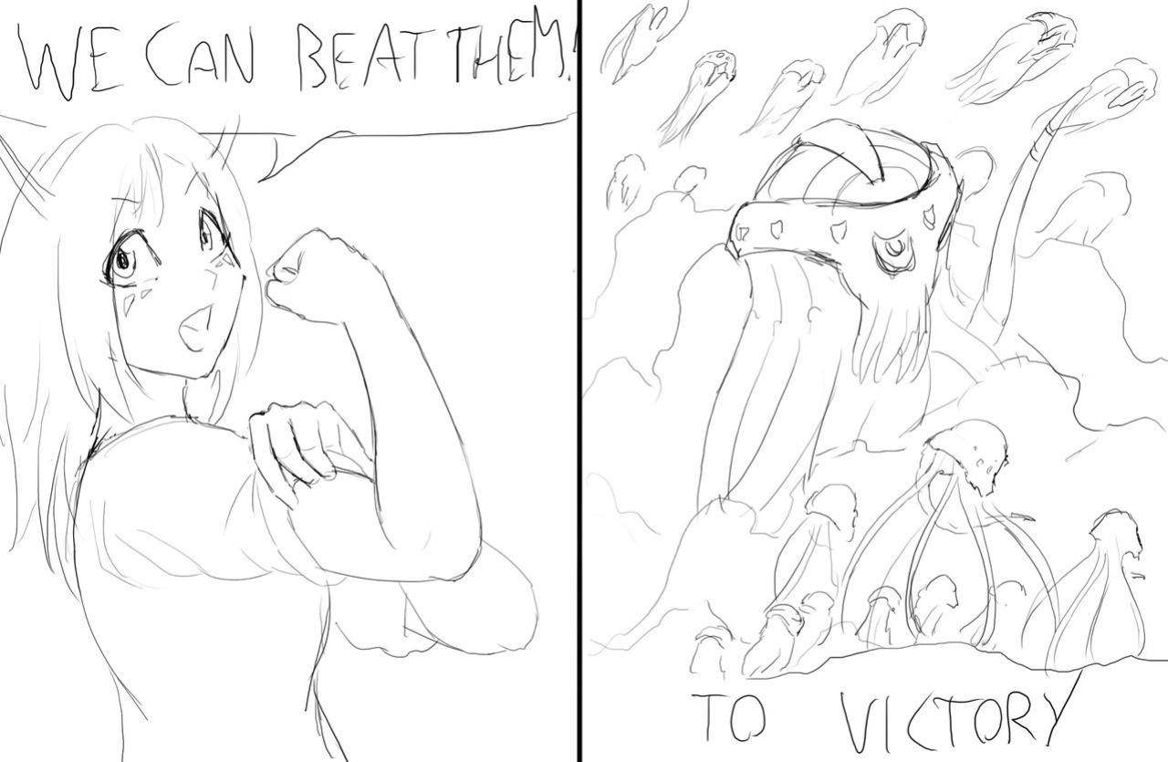 [Bobbydando] Fairies vs Tentacles Bonus Art Year 1