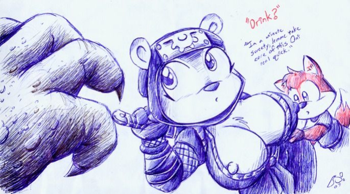 The Adventures of A Freelance Wet Nursemaid Ninja by drakefenwick