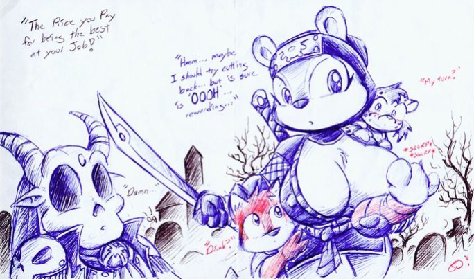 The Adventures of A Freelance Wet Nursemaid Ninja by drakefenwick