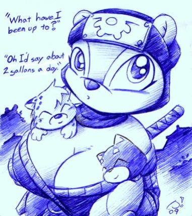 The Adventures of A Freelance Wet Nursemaid Ninja by drakefenwick