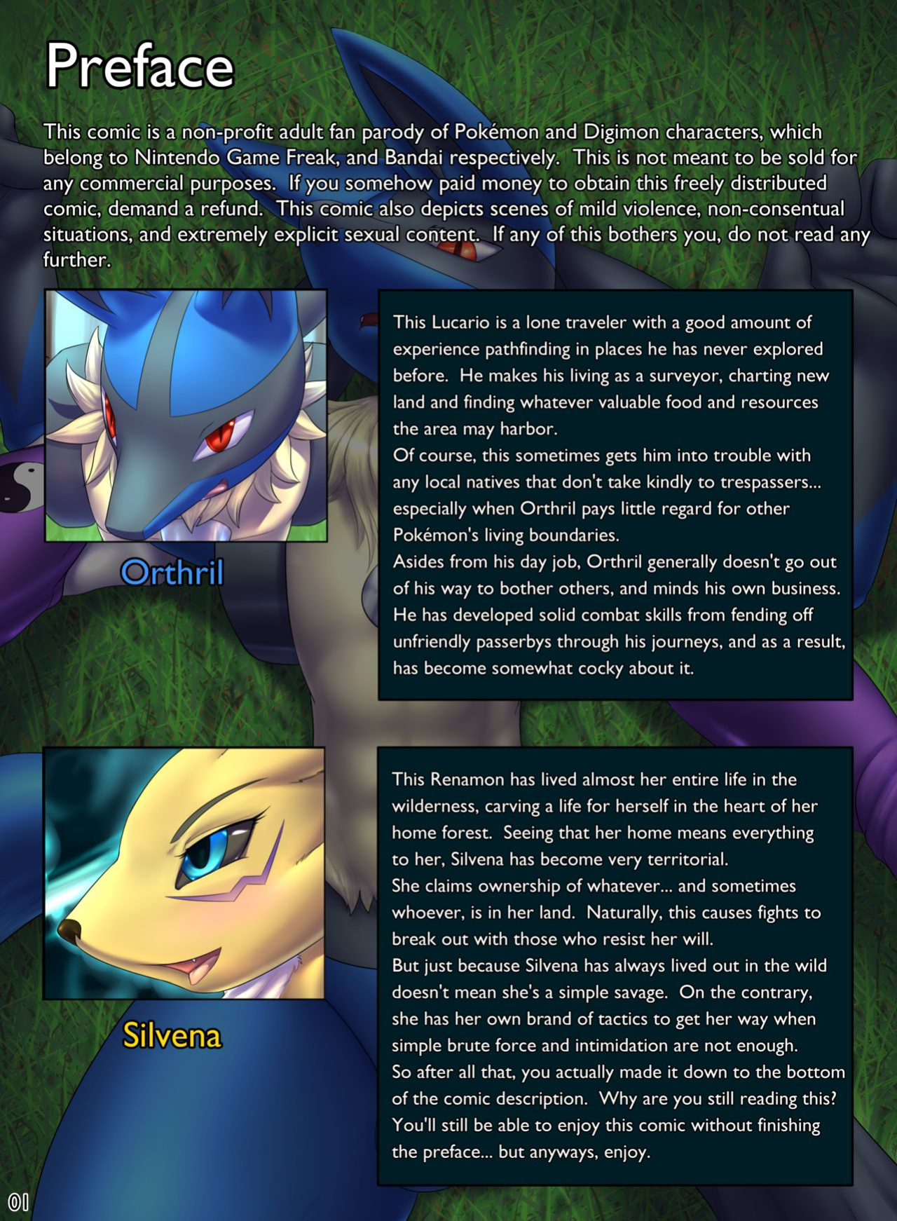 [Mykiio] Green Territory (Pokemon, Digimon)