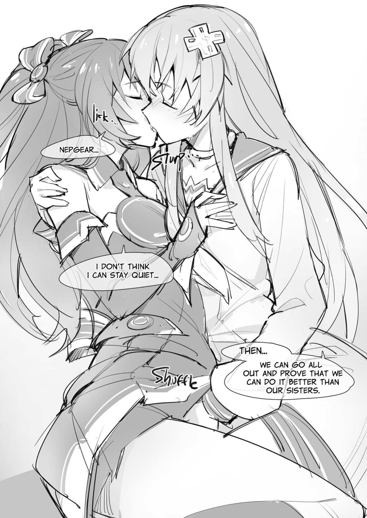 [Ge-B] Purple x Black Session 1 (Hyperdimension Neptunia)