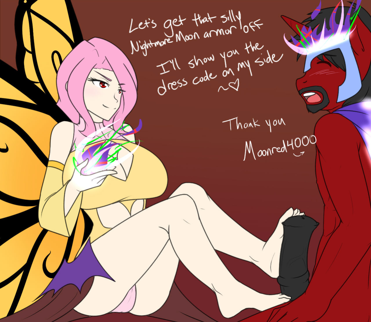 [JonFawkes] Strip Chaos Butterfly (My Little Pony: Friendship is Magic)
