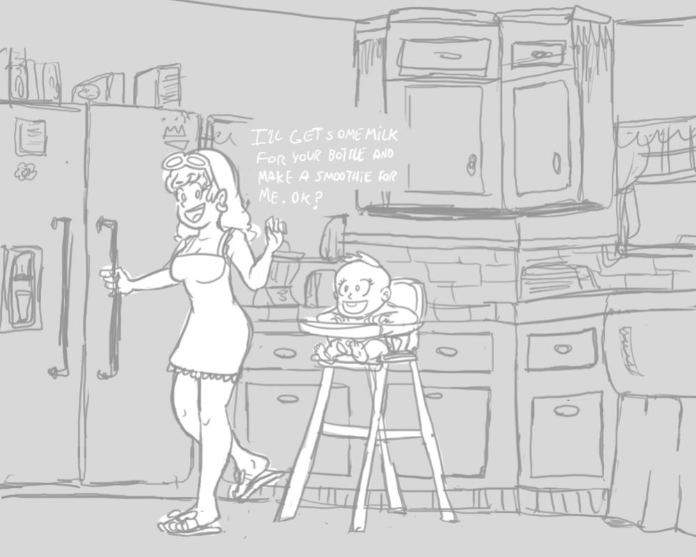 [Baryl] Dairy Leni (The Loud House)
