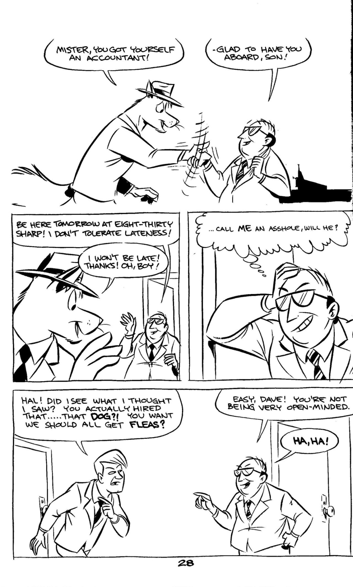 [Mike Kazaleh] The Suit