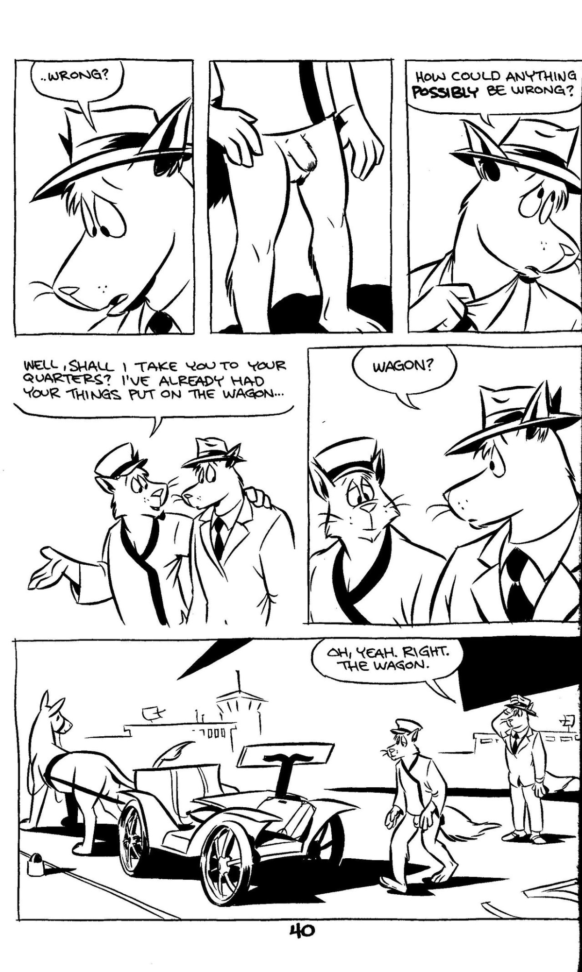 [Mike Kazaleh] The Suit