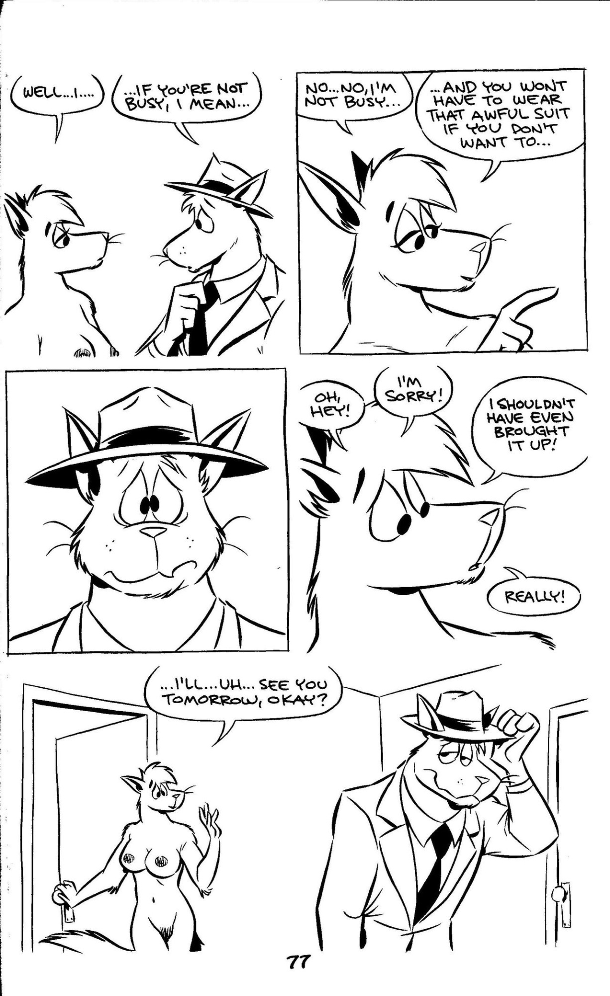 [Mike Kazaleh] The Suit