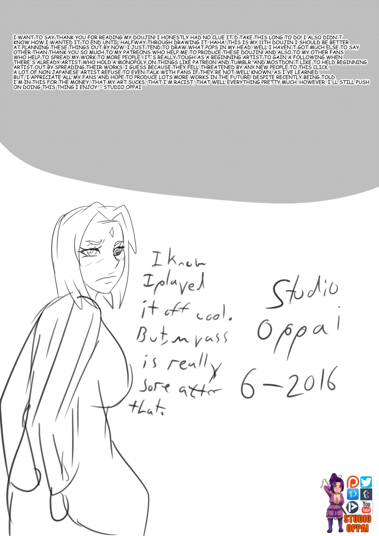 [Studio Oppai] Naruto X Tsunade