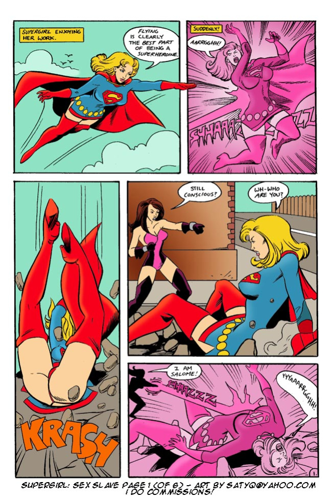 [Satyq] Supergirl Sex Slave (Superman)