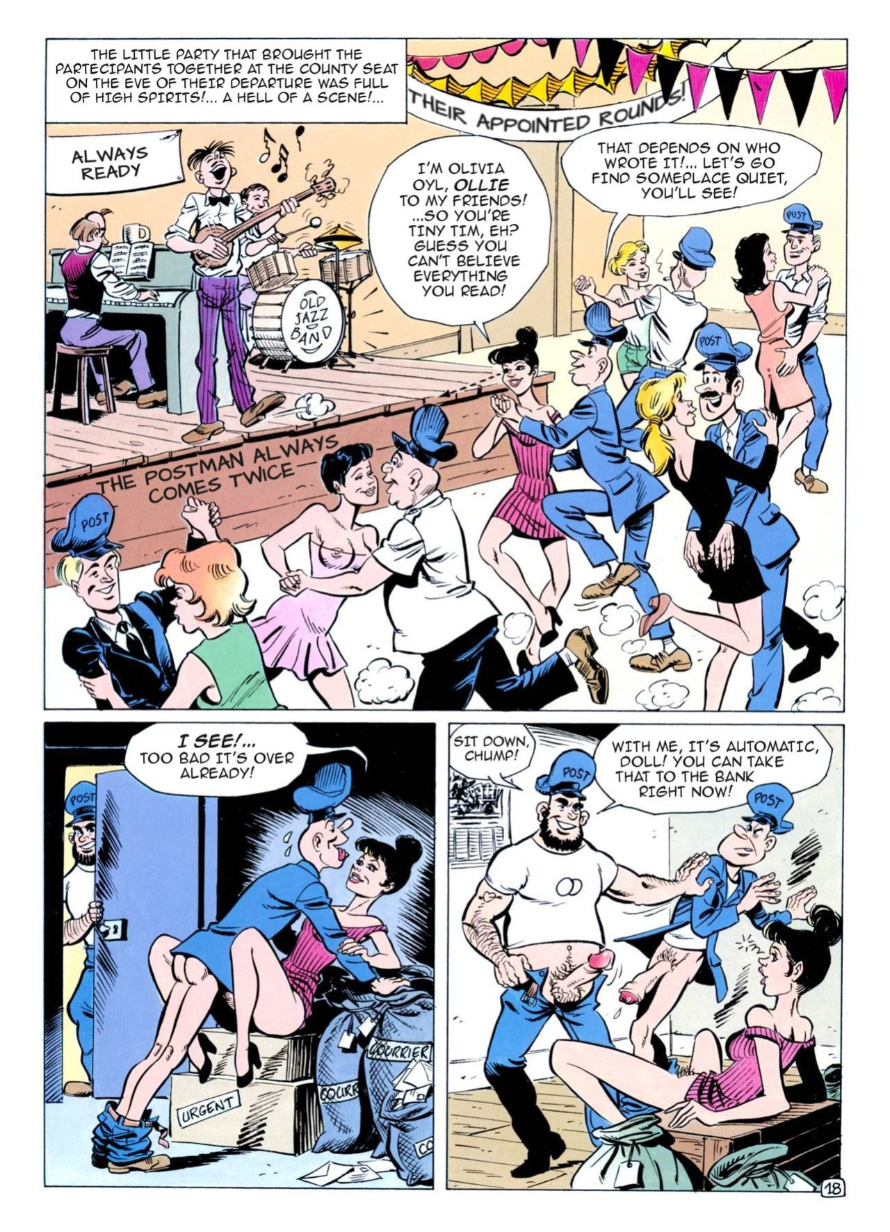 [Gast (Andre Amouriq)] Cockeye The Tail-er [english] {Donnie B. & Stelios}