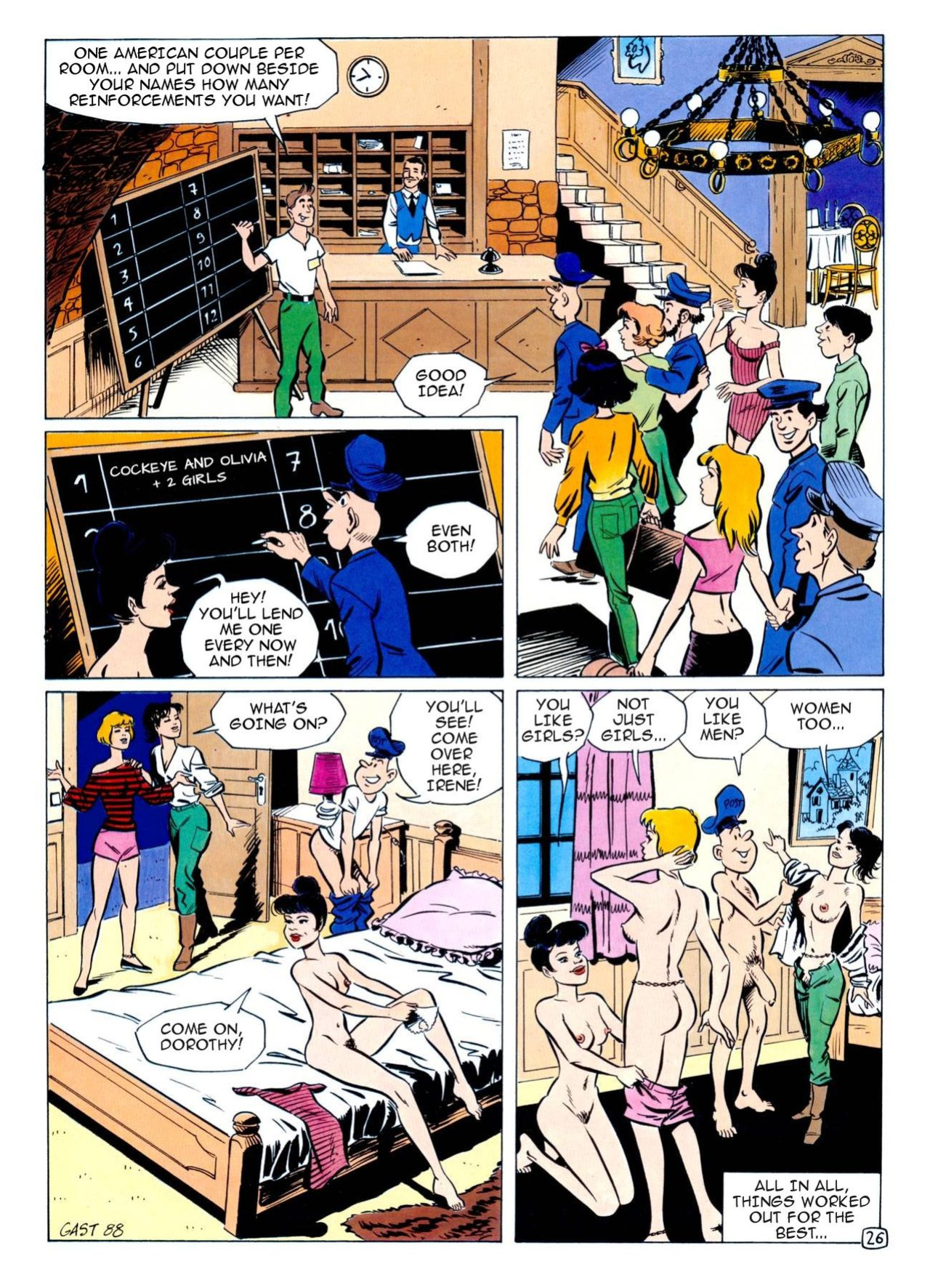 [Gast (Andre Amouriq)] Cockeye The Tail-er [english] {Donnie B. & Stelios}