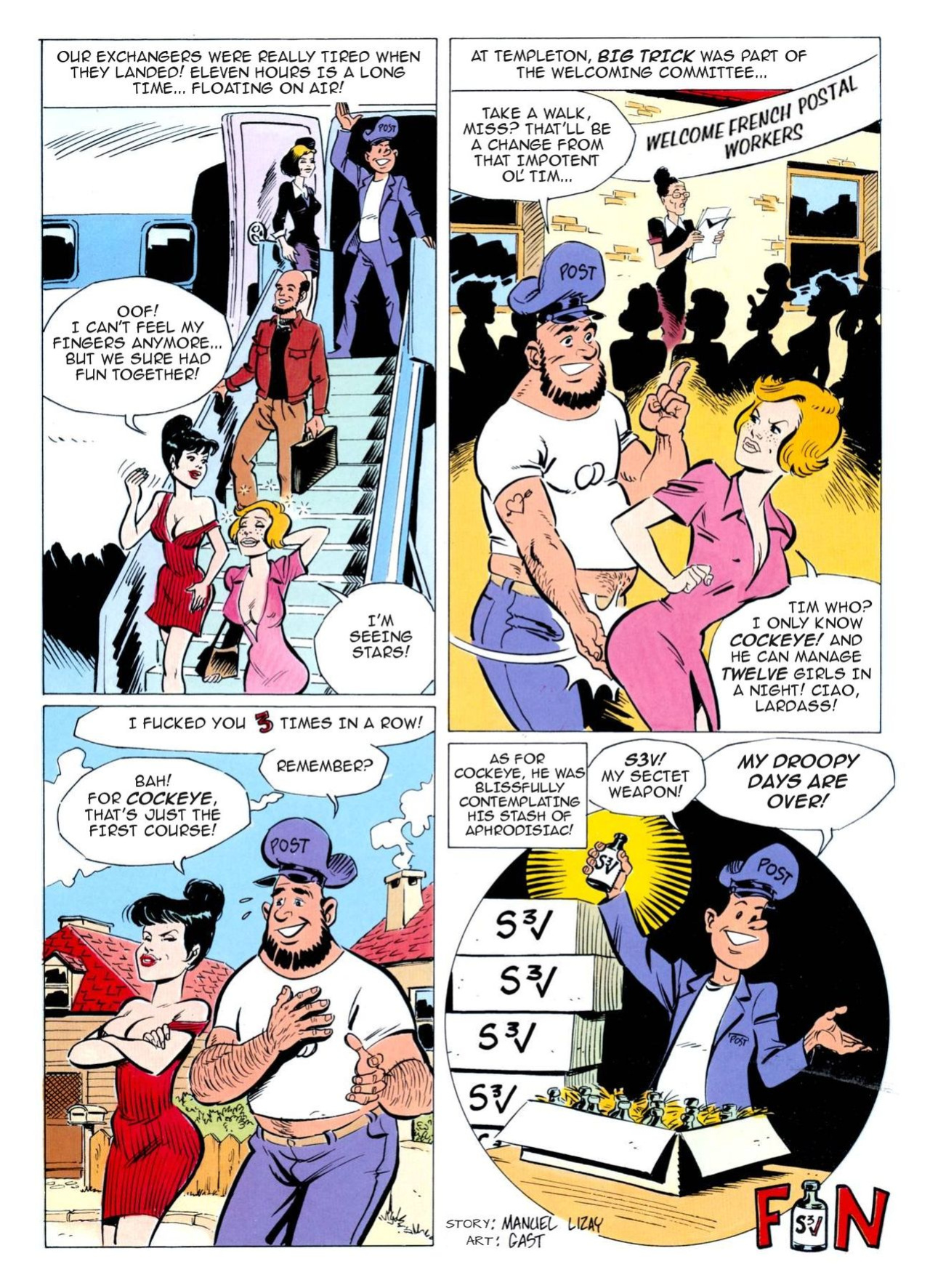 [Gast (Andre Amouriq)] Cockeye The Tail-er [english] {Donnie B. & Stelios}