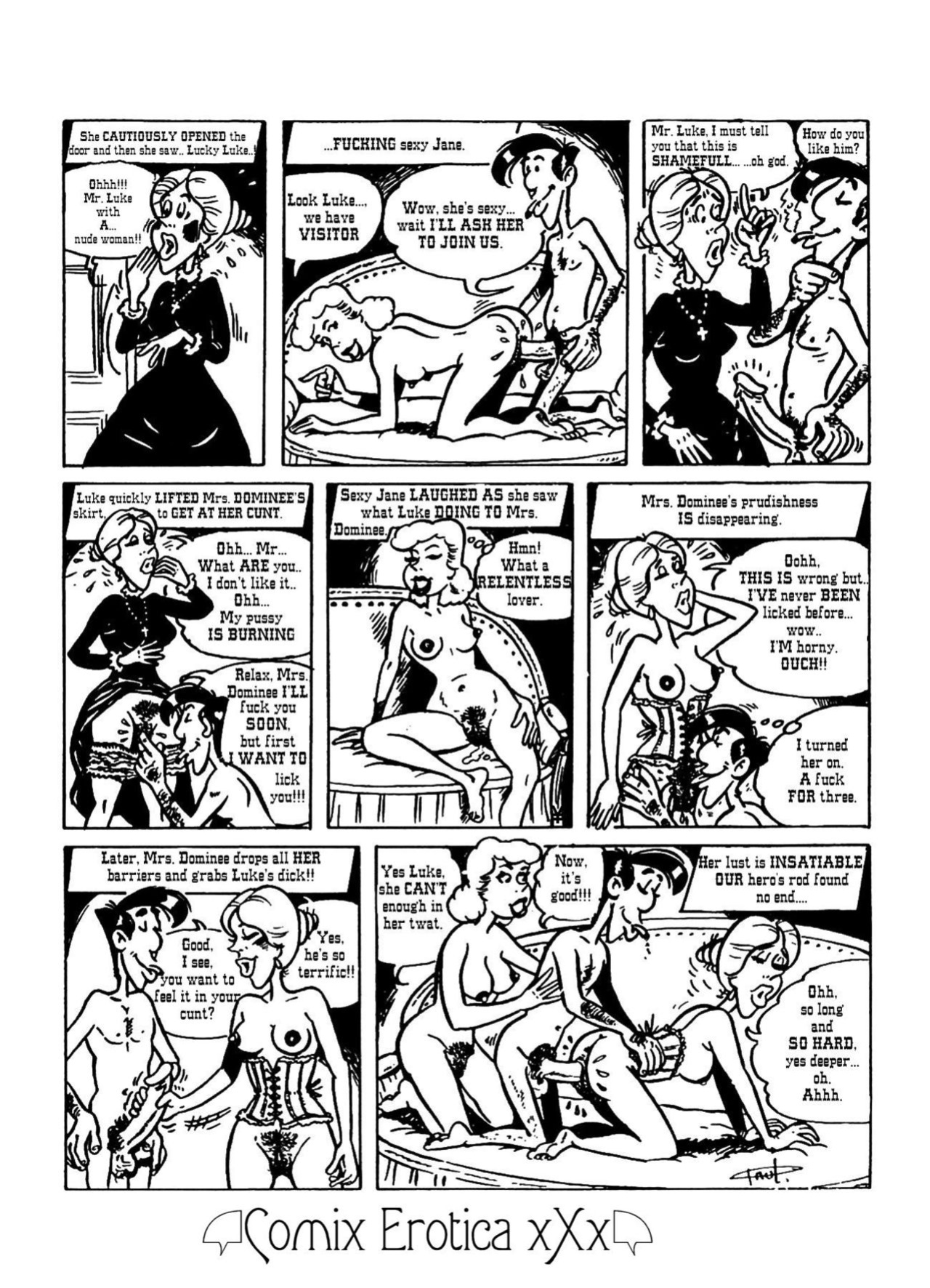 [Schuurmans] The Sex-Adventures of Lucky Luke [english]