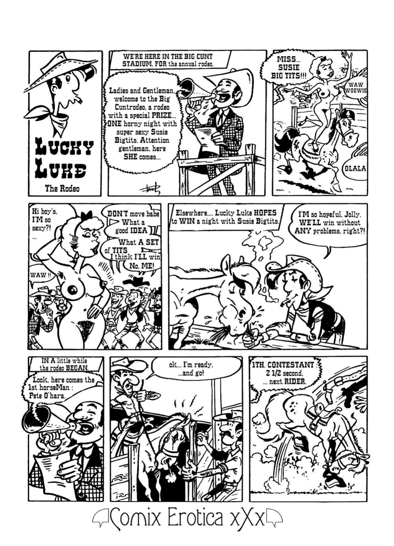 [Schuurmans] The Sex-Adventures of Lucky Luke [english]