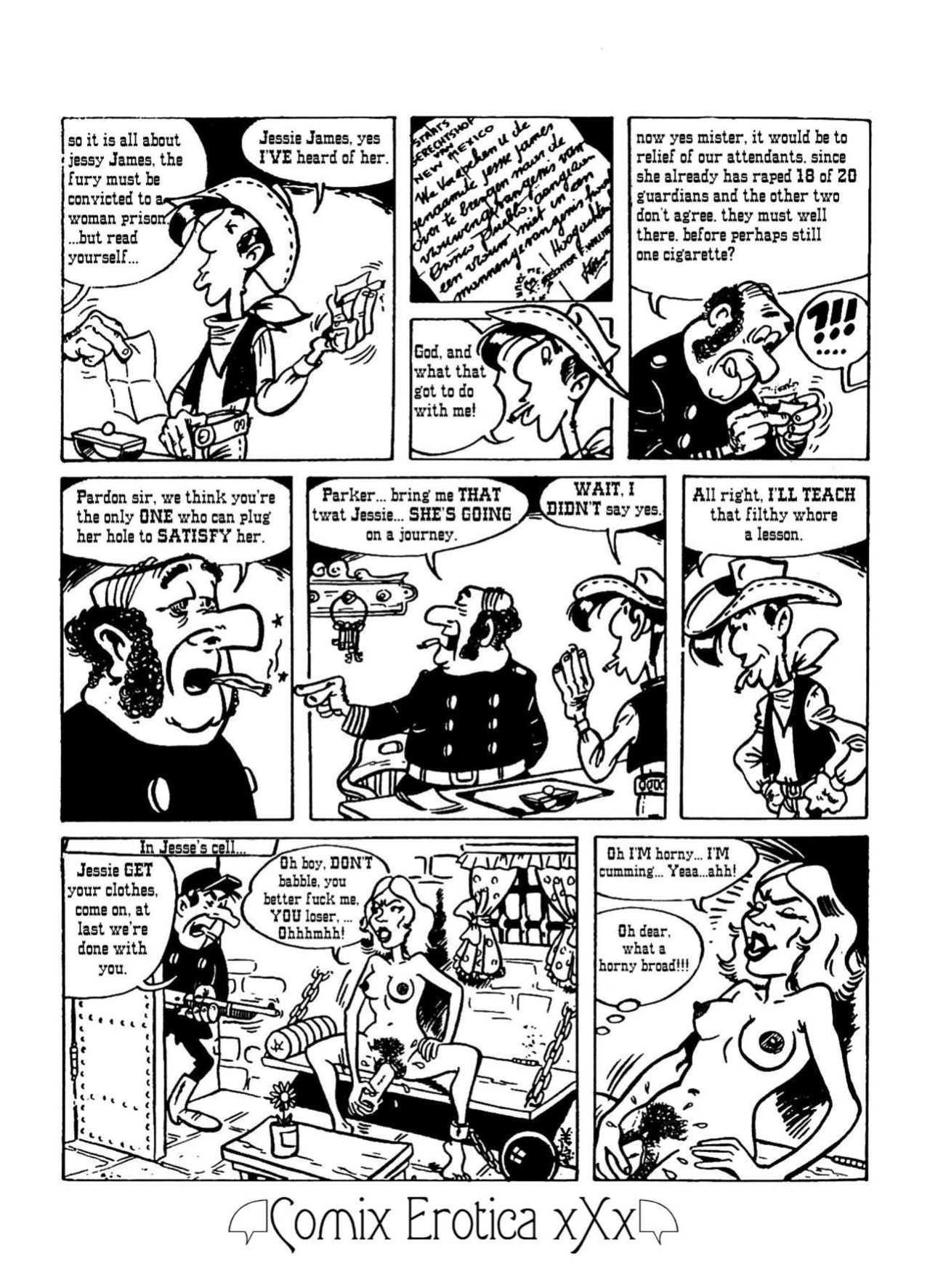 [Schuurmans] The Sex-Adventures of Lucky Luke [english]