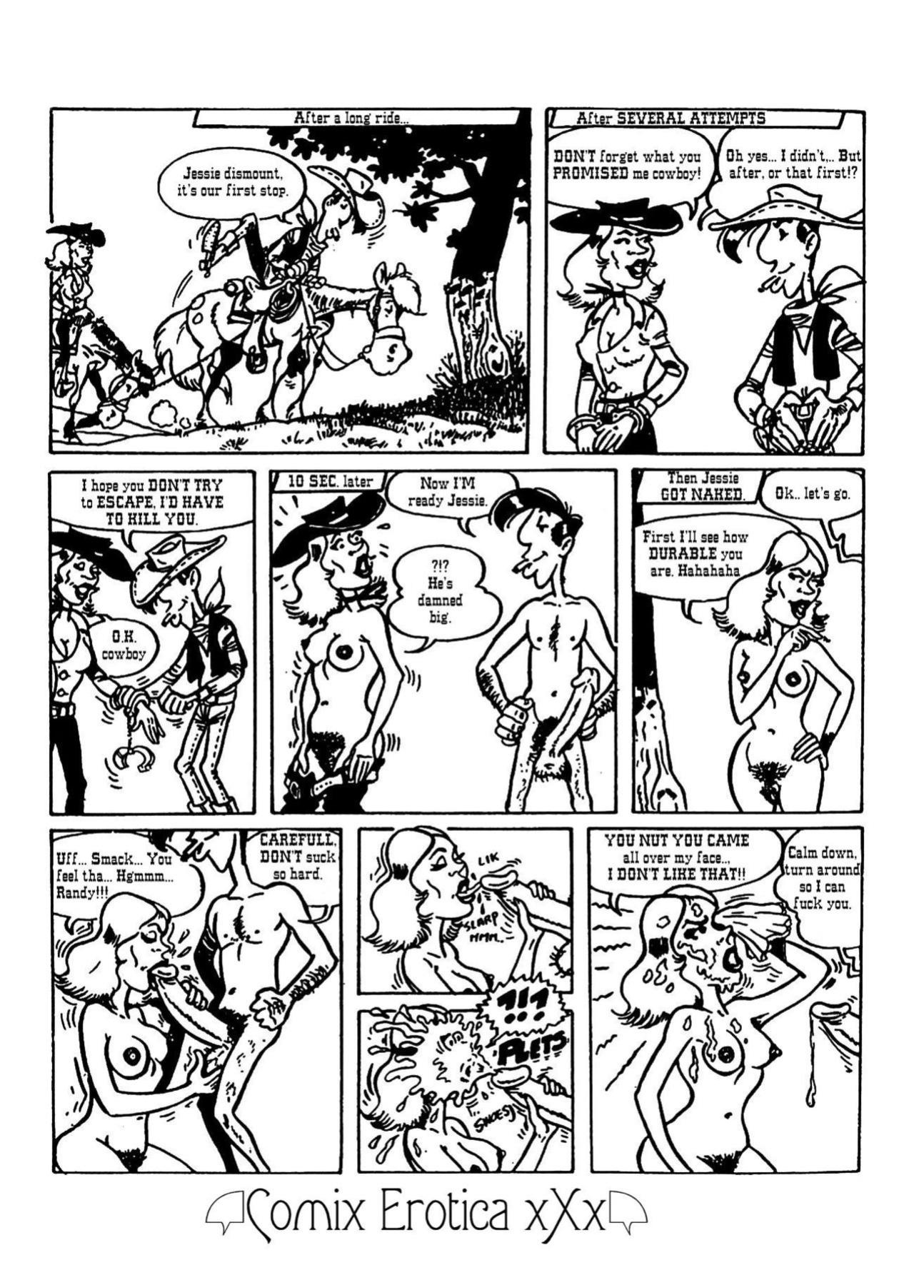 [Schuurmans] The Sex-Adventures of Lucky Luke [english]