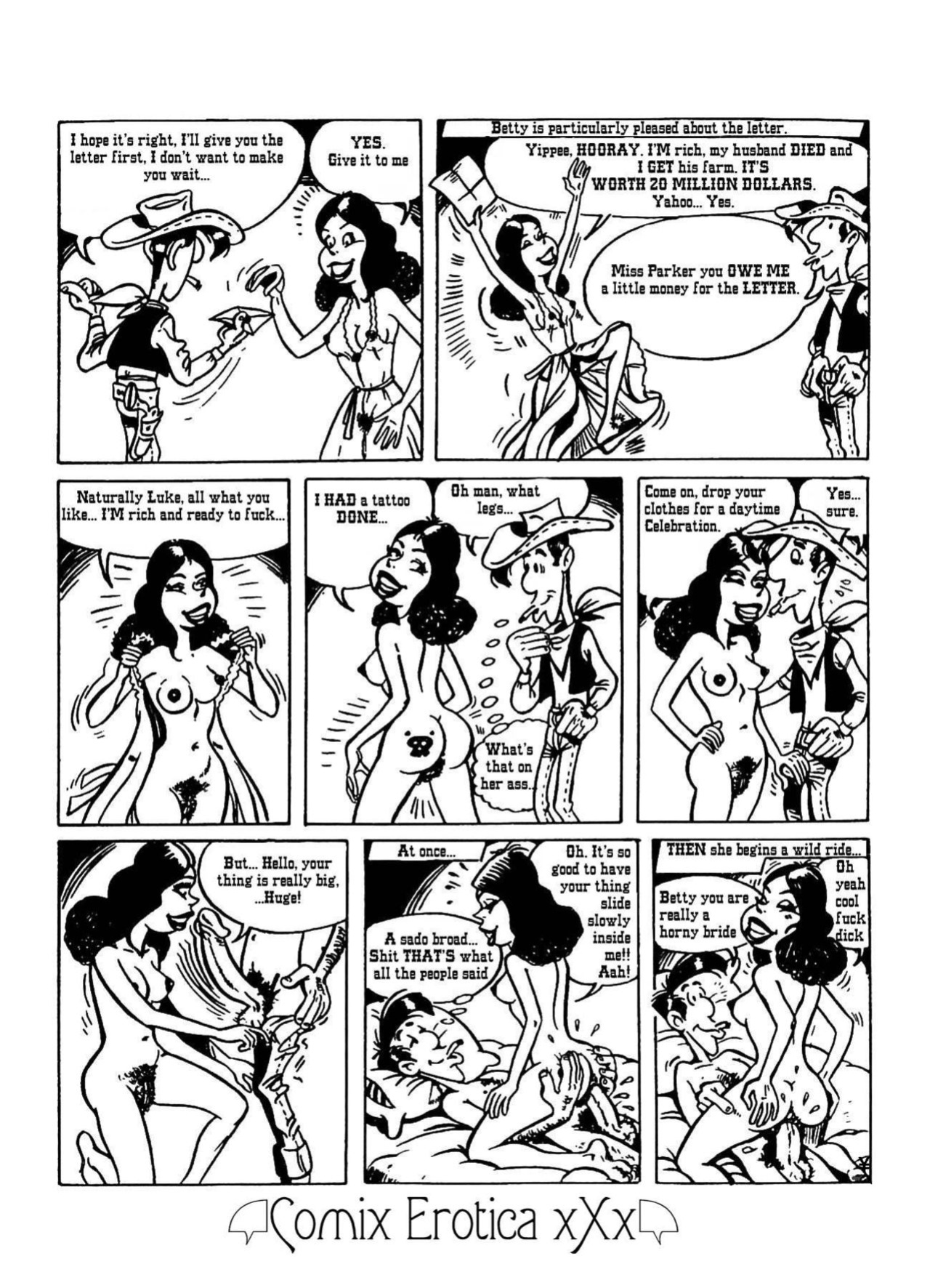 [Schuurmans] The Sex-Adventures of Lucky Luke [english]