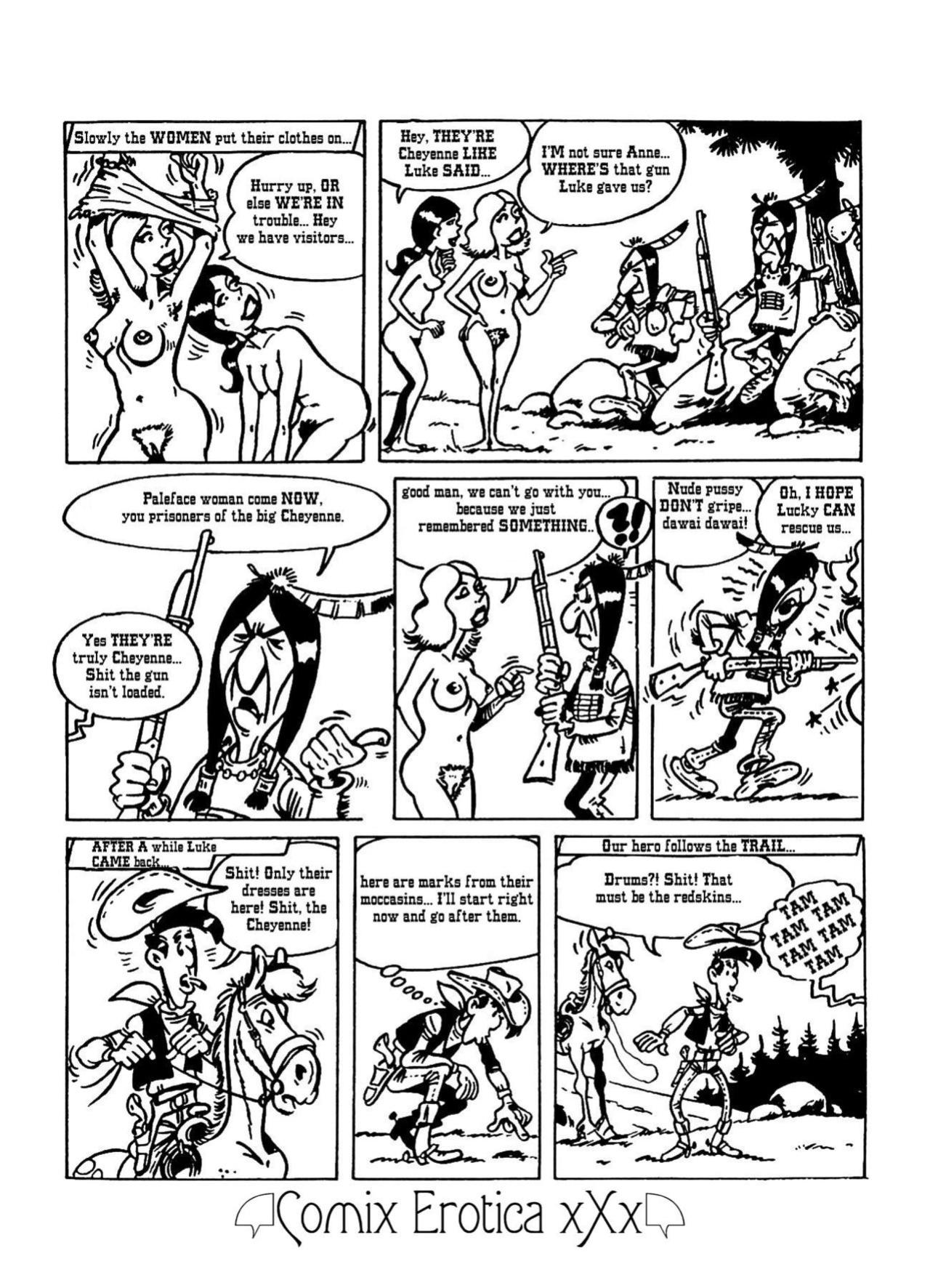 [Schuurmans] The Sex-Adventures of Lucky Luke [english]