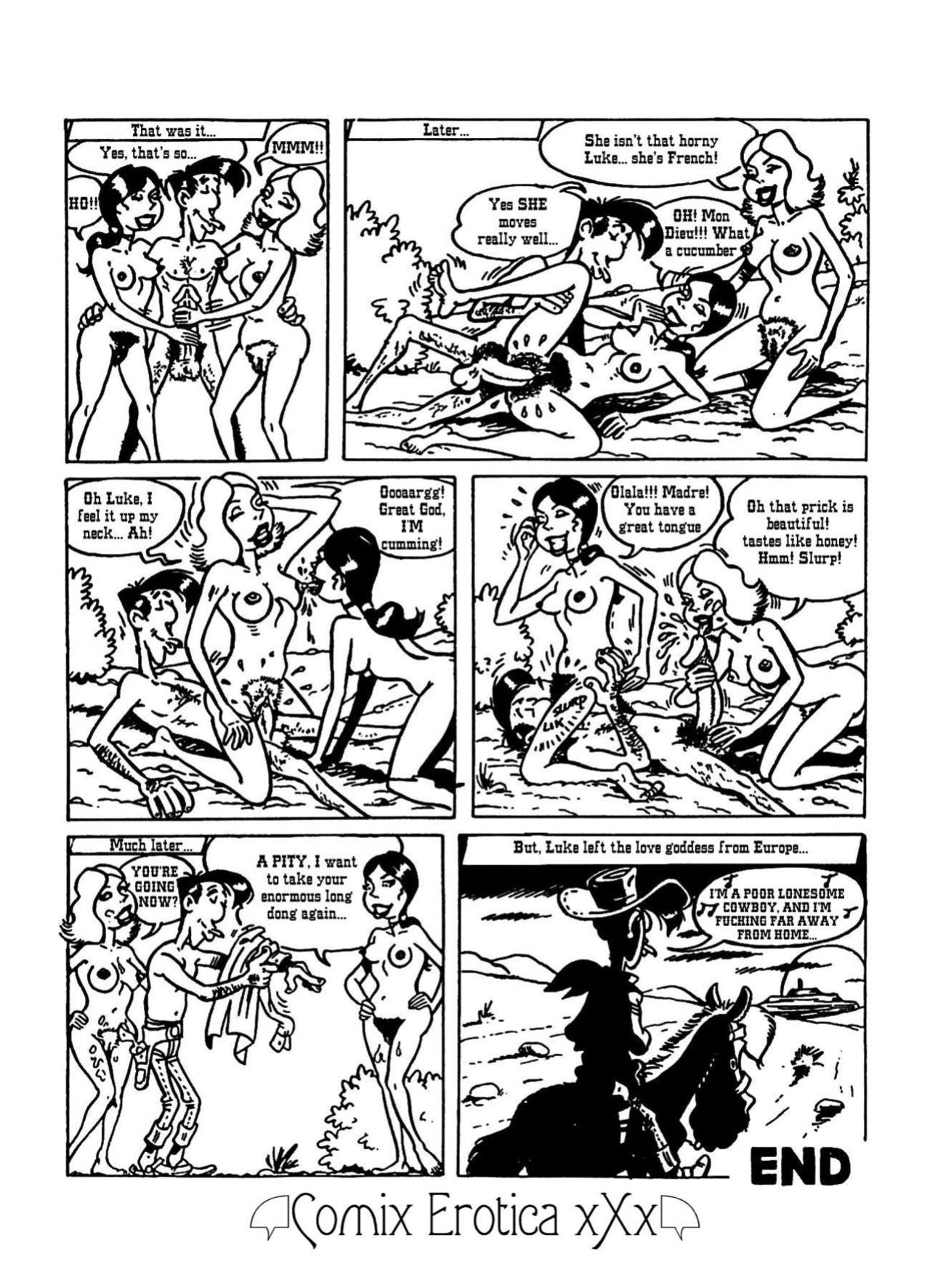 [Schuurmans] The Sex-Adventures of Lucky Luke [english]