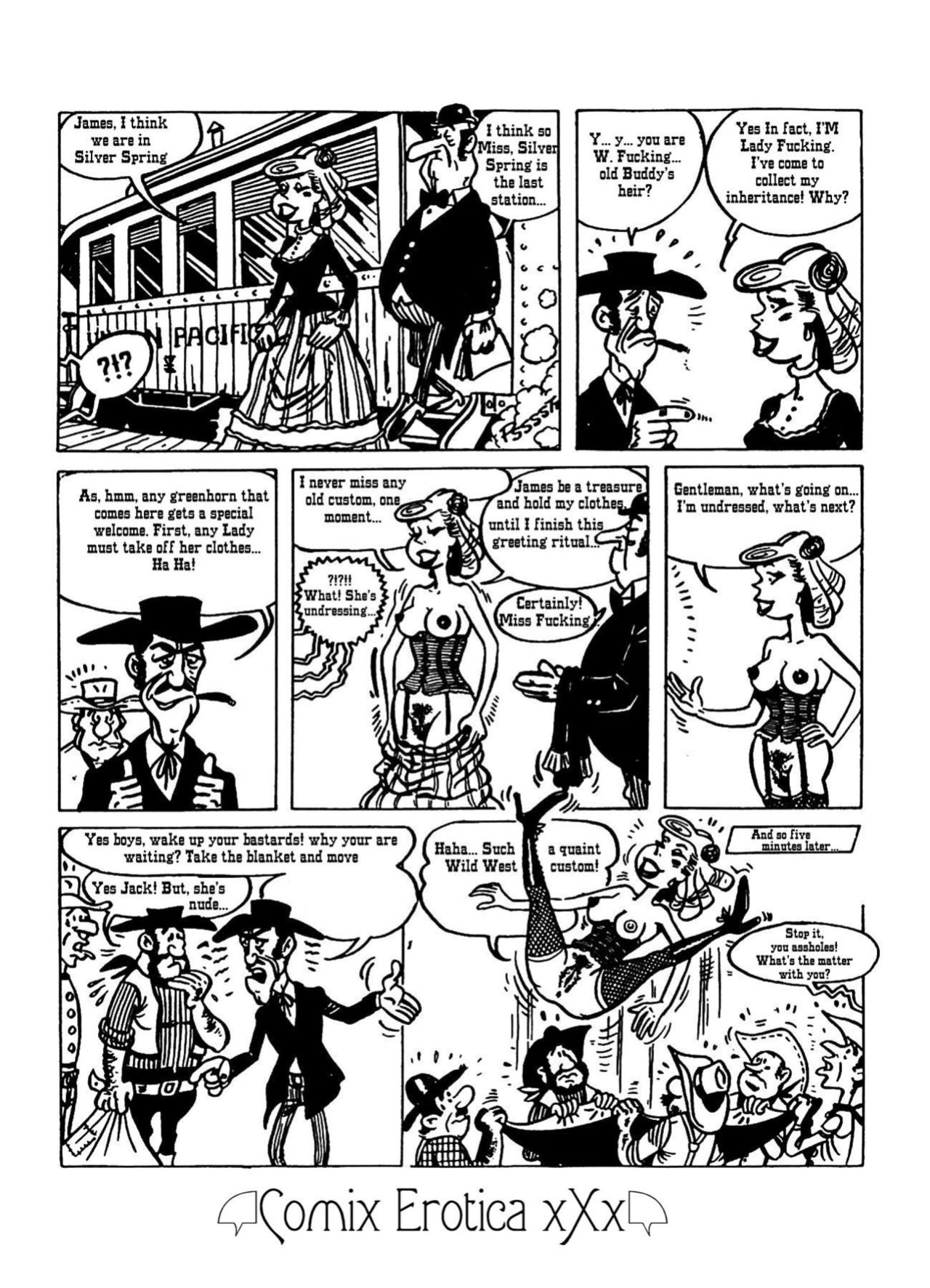 [Schuurmans] The Sex-Adventures of Lucky Luke [english]