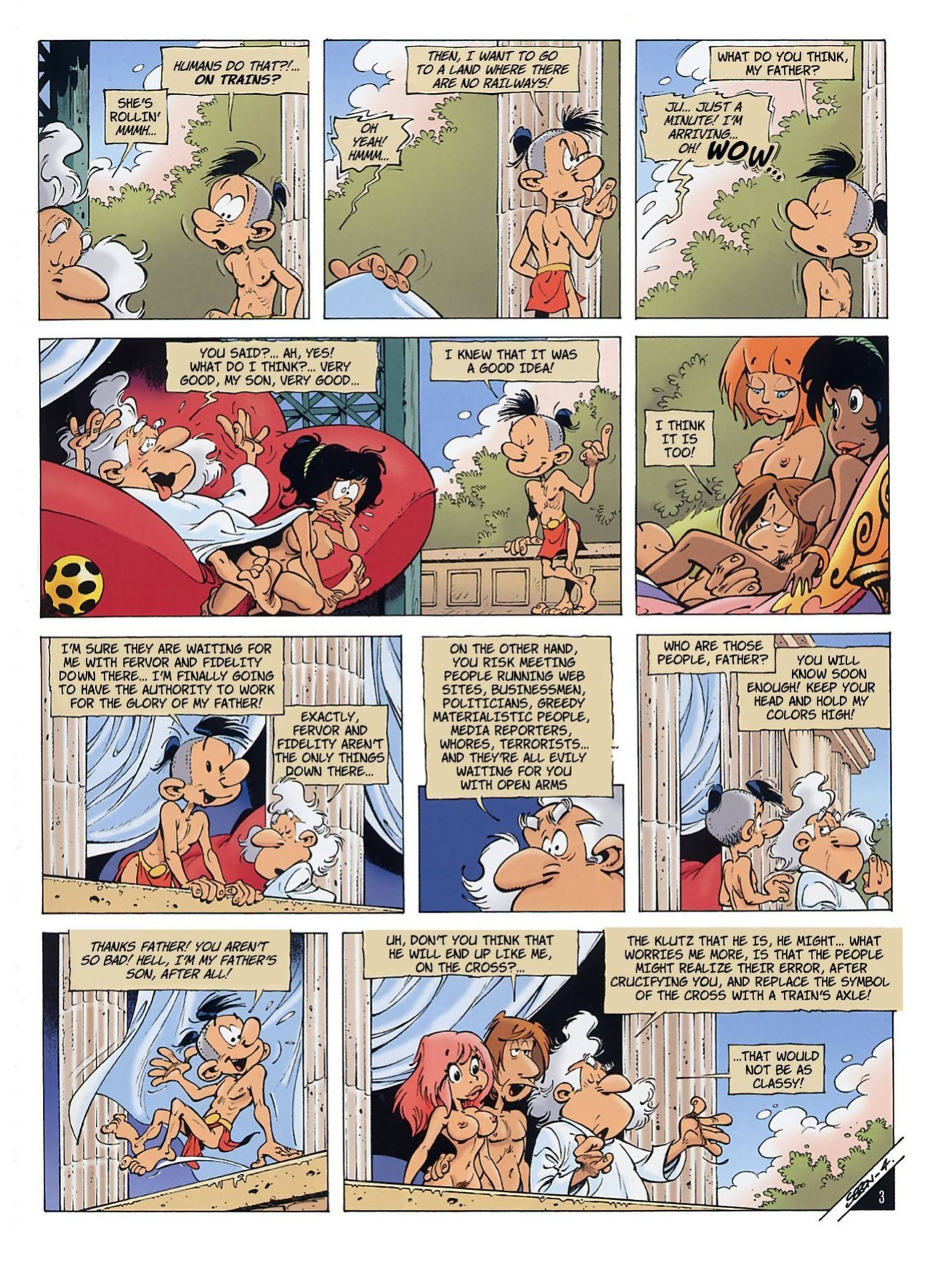 [Pierre Seron] The Mini Girls #4 - The Messiah Returns [english]