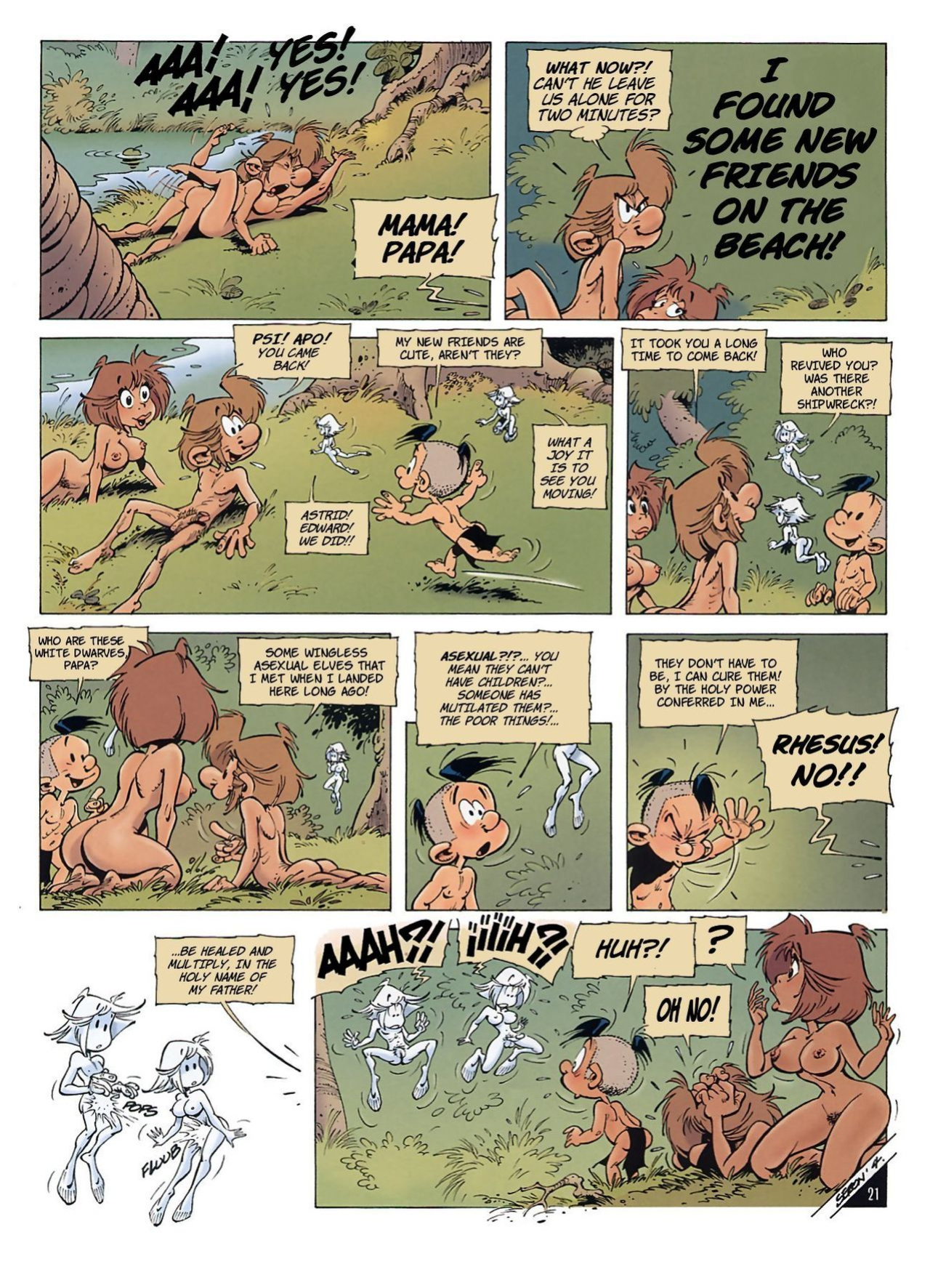 [Pierre Seron] The Mini Girls #4 - The Messiah Returns [english]