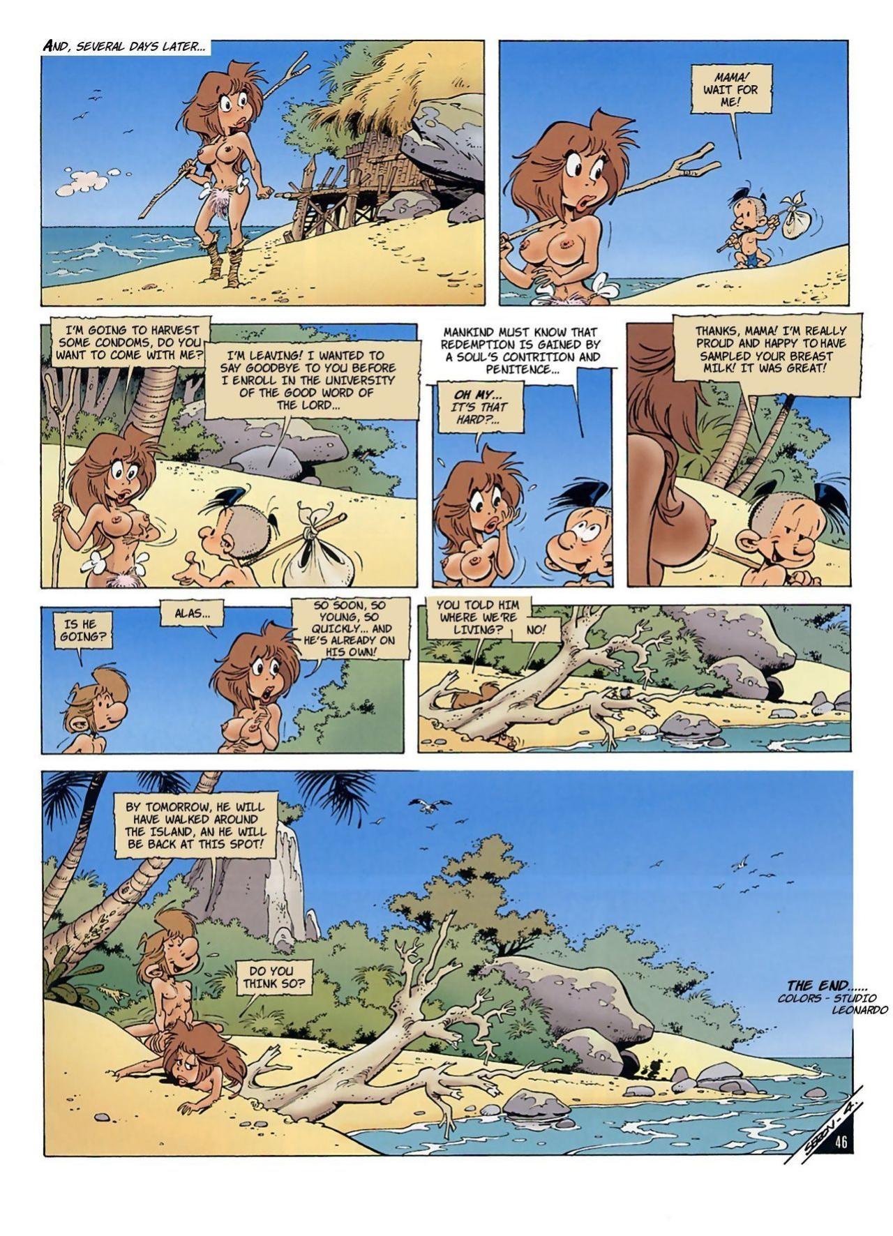 [Pierre Seron] The Mini Girls #4 - The Messiah Returns [english]