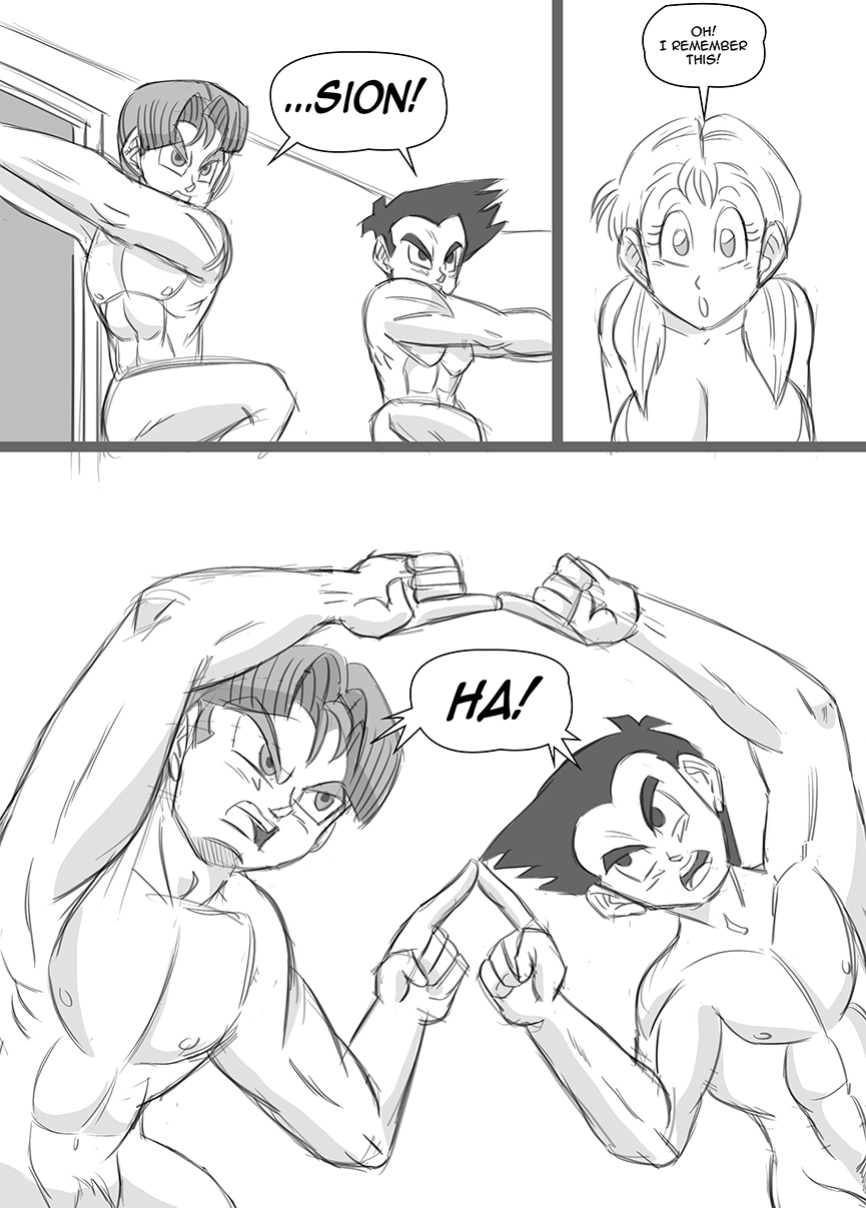 [Funsexydragonball] Chase After Me: Goten x Marron x Trunks (Dragon Ball GT)