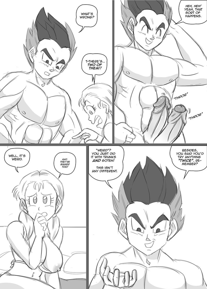 [Funsexydragonball] Chase After Me: Goten x Marron x Trunks (Dragon Ball GT)