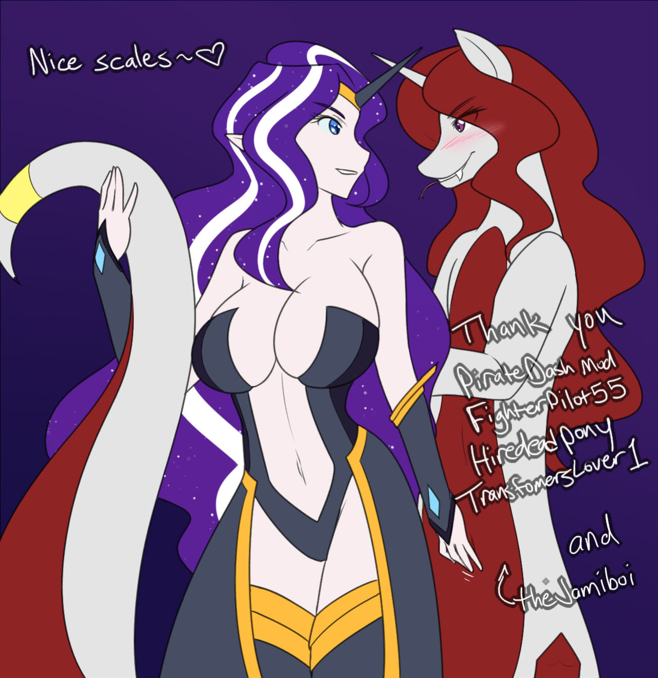[JonFawkes] Strip Nightmare Rarity (My Little Pony: Friendship is Magic)