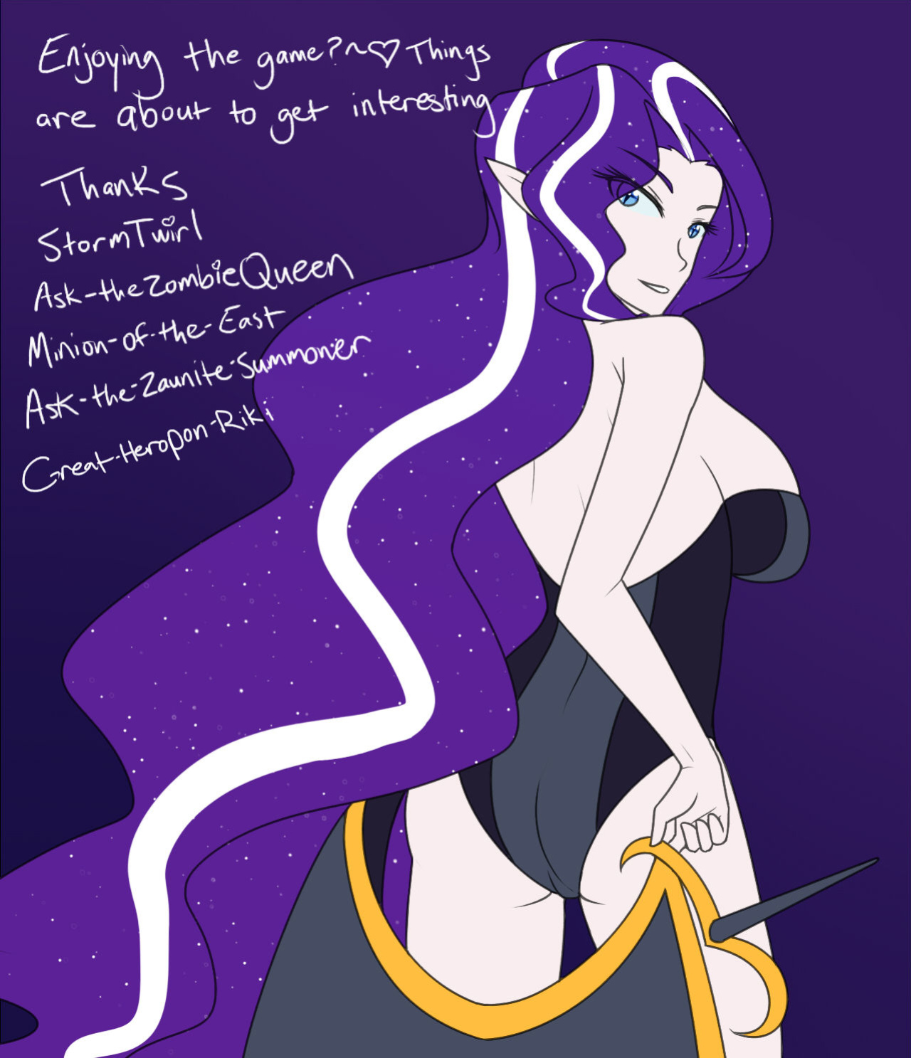 [JonFawkes] Strip Nightmare Rarity (My Little Pony: Friendship is Magic)