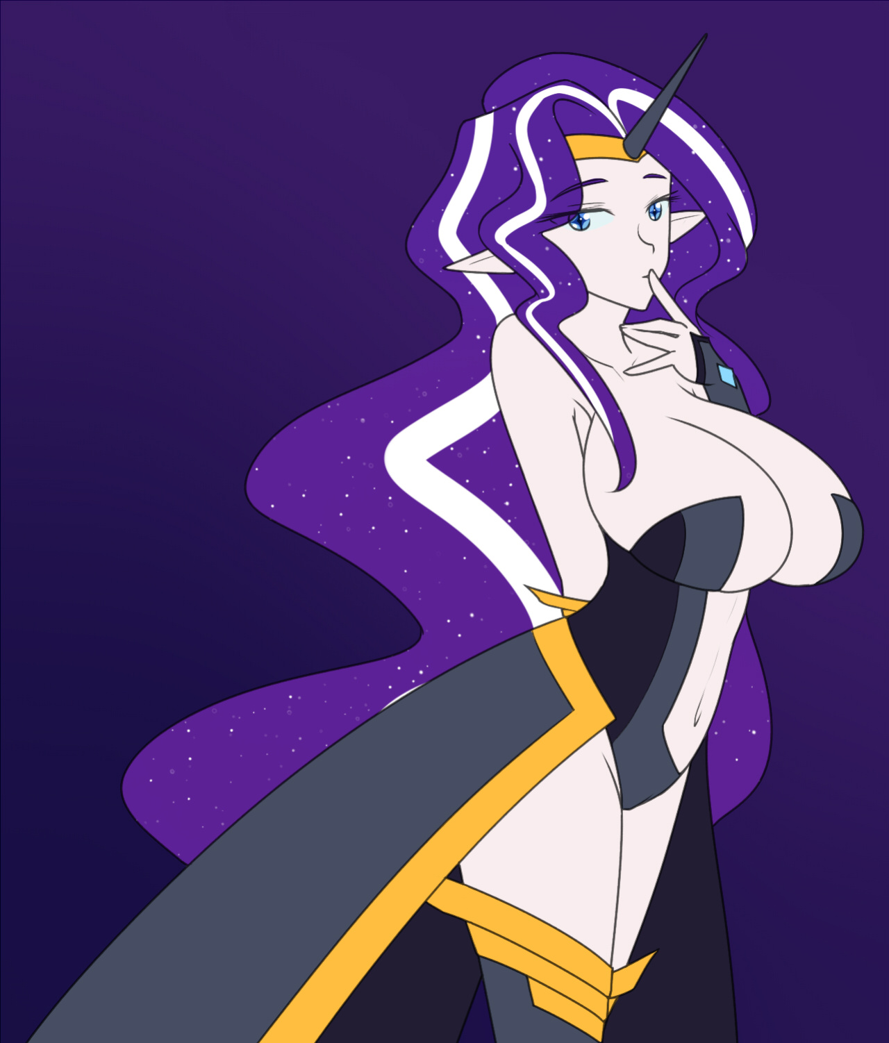 [JonFawkes] Strip Nightmare Rarity (My Little Pony: Friendship is Magic)