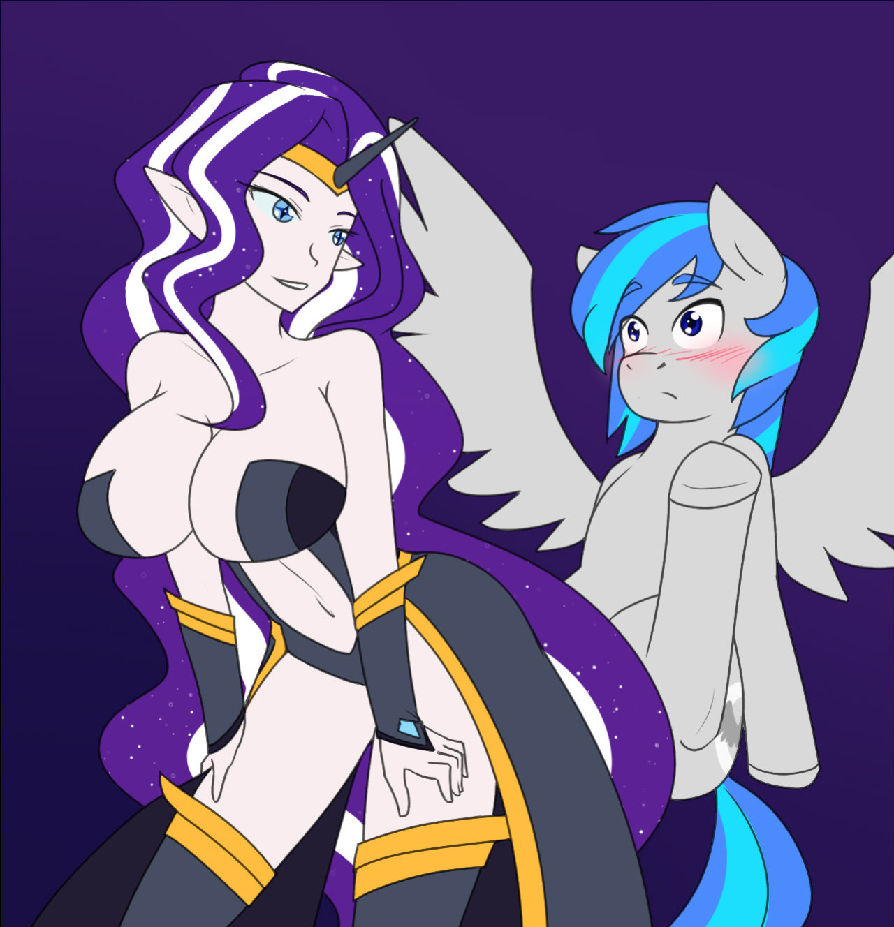 [JonFawkes] Strip Nightmare Rarity (My Little Pony: Friendship is Magic)
