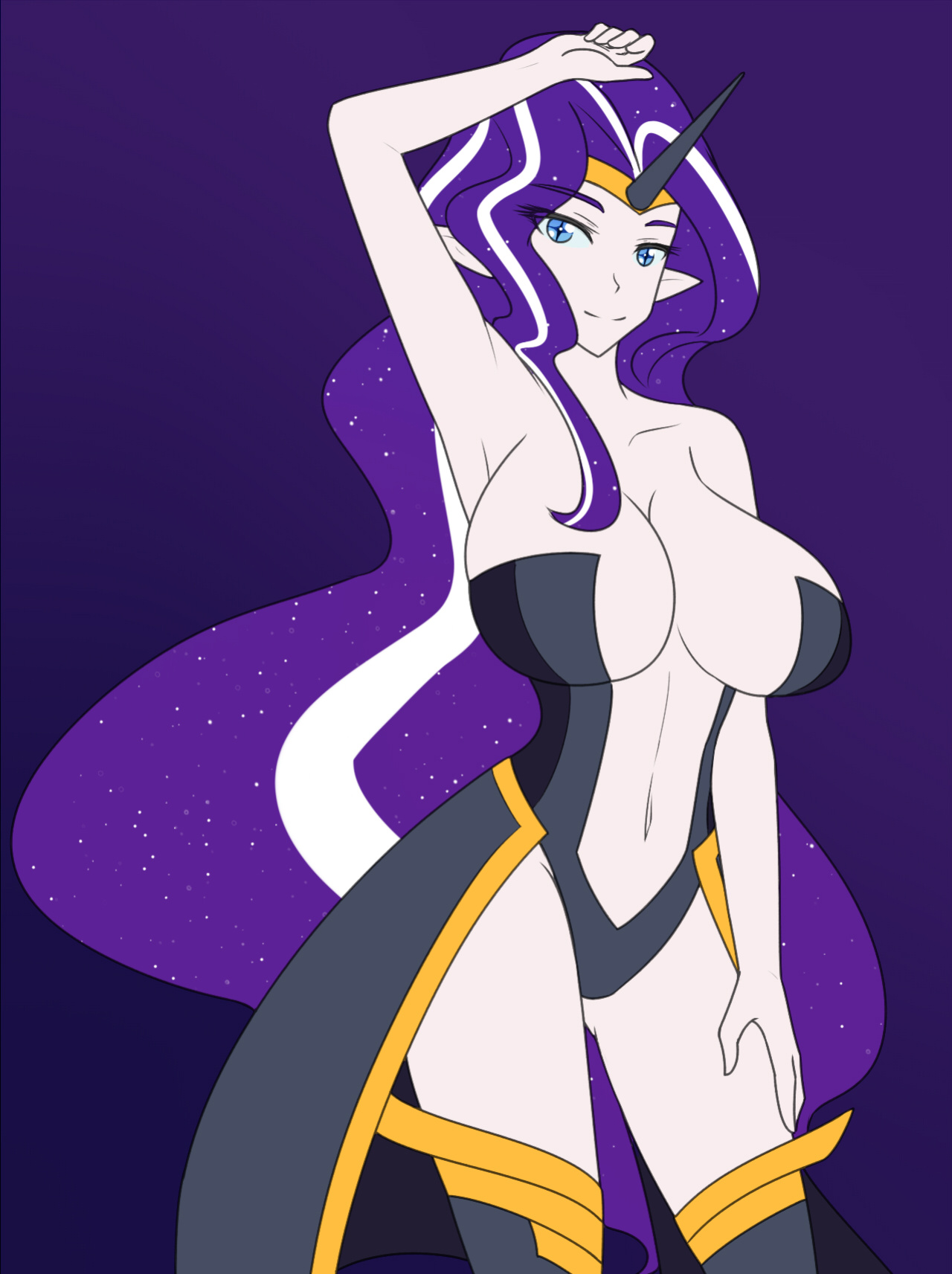 [JonFawkes] Strip Nightmare Rarity (My Little Pony: Friendship is Magic)