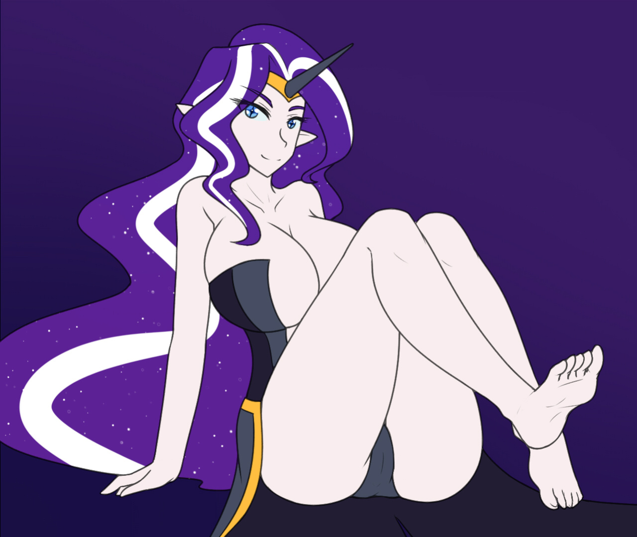 [JonFawkes] Strip Nightmare Rarity (My Little Pony: Friendship is Magic)