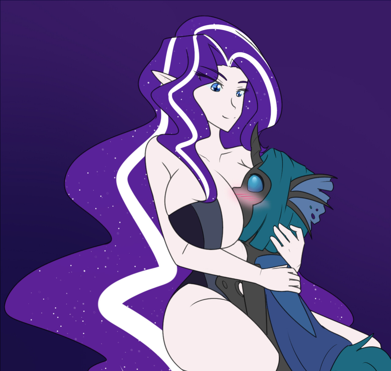 [JonFawkes] Strip Nightmare Rarity (My Little Pony: Friendship is Magic)