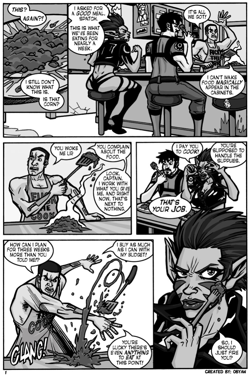 [Obyan] Black Comet Pirates: Just Desserts