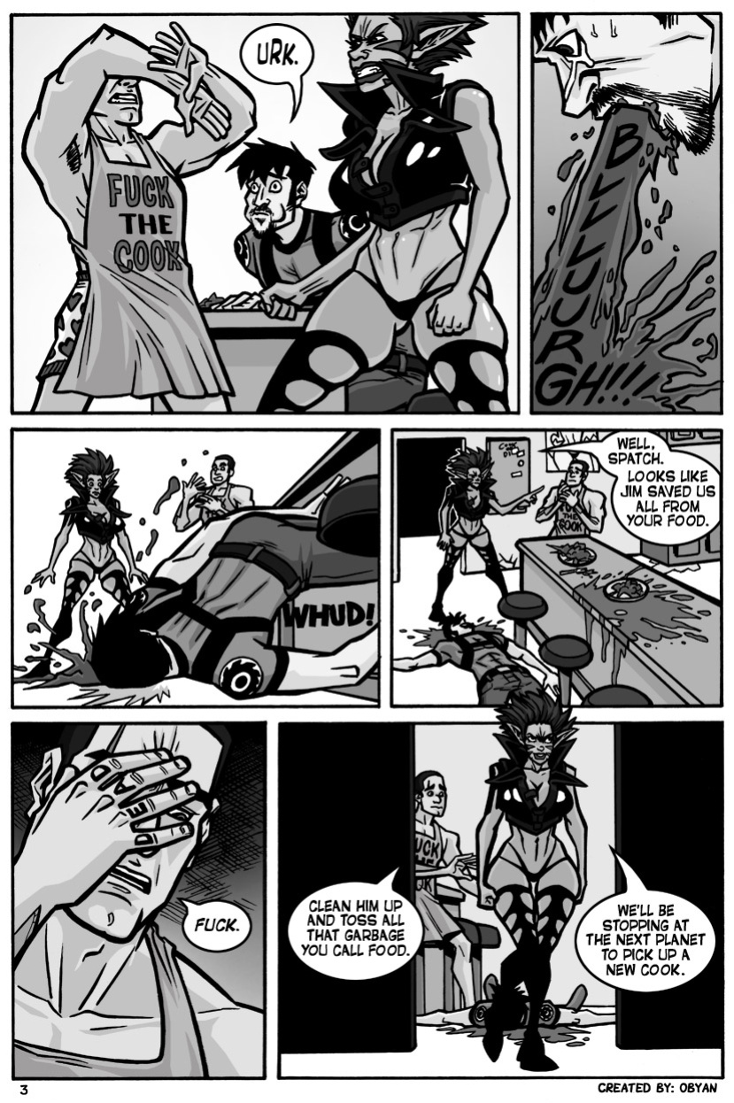 [Obyan] Black Comet Pirates: Just Desserts
