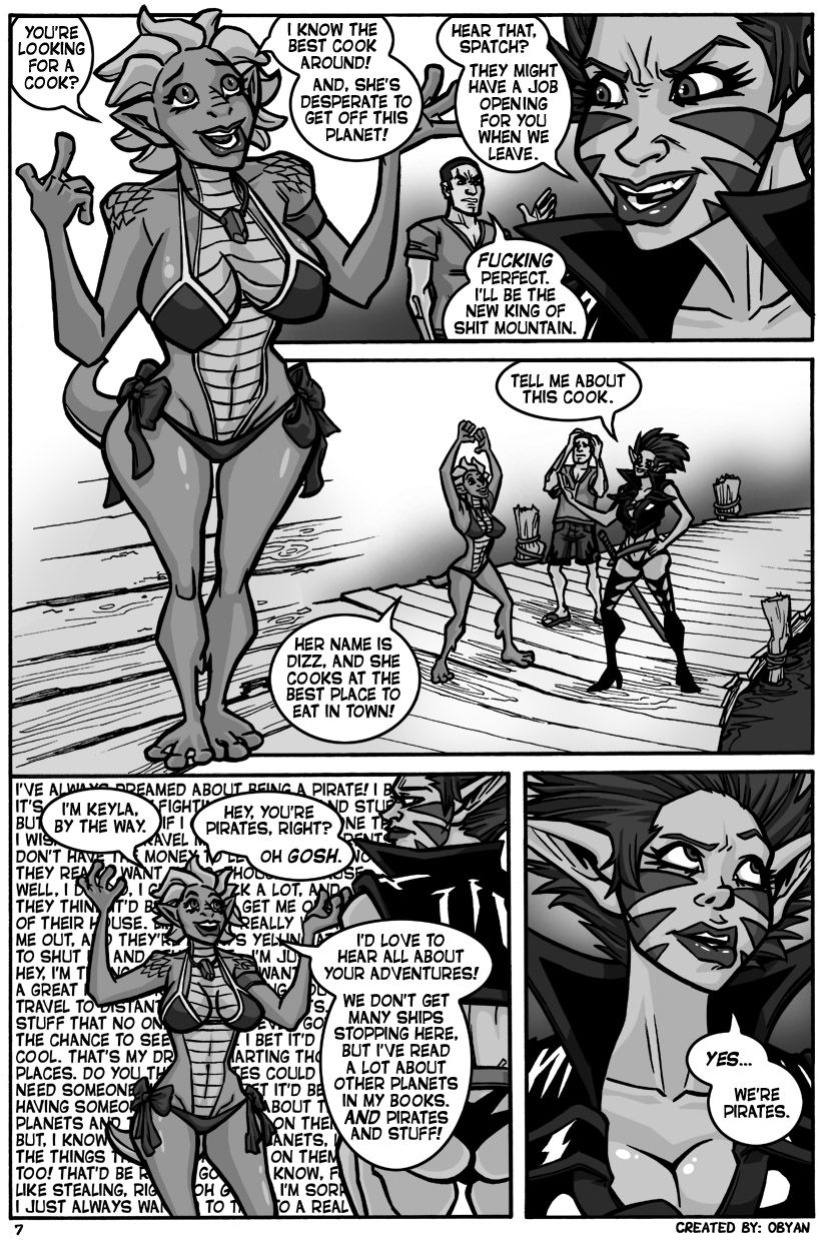 [Obyan] Black Comet Pirates: Just Desserts