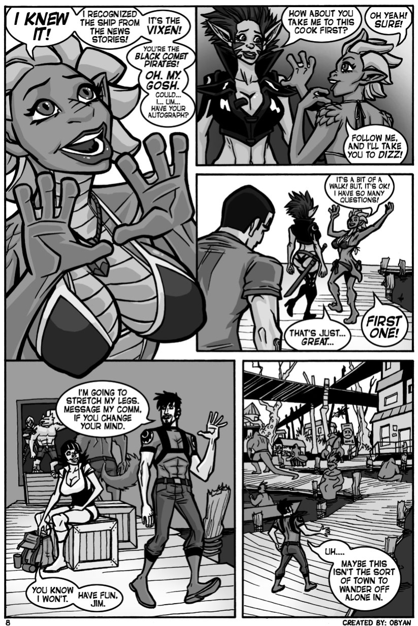[Obyan] Black Comet Pirates: Just Desserts