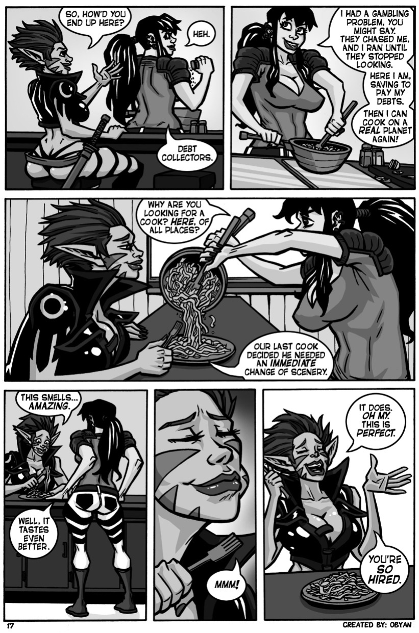 [Obyan] Black Comet Pirates: Just Desserts
