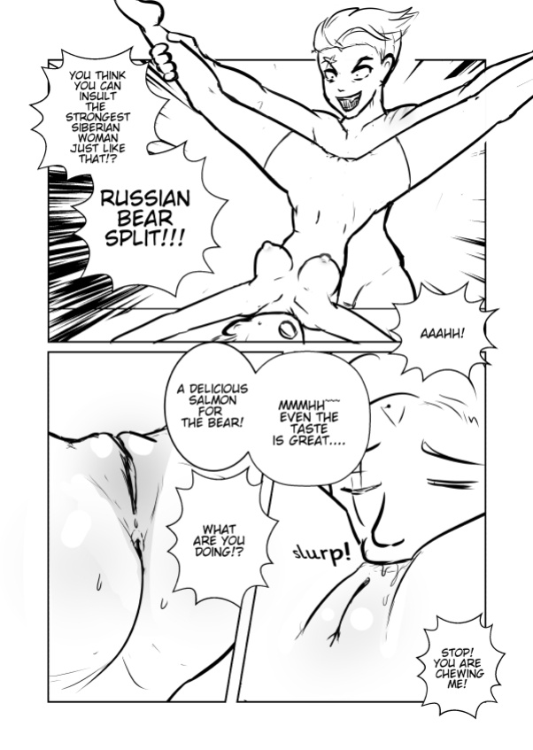 [Okamisaga] ASSPLAY OF THE GAME - Zarya Ass Rapist (Overwatch)